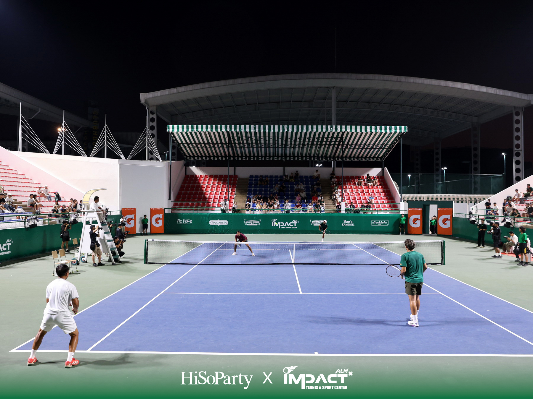 ALM x IMPACT Tennis & Sport Center จัดพิธีเปิดอย่างเป็นทางการ รวมตำนานนักเทนนิสไทยและดาวรุ่งร่วมสร้างสีสันครั้งสำคัญ