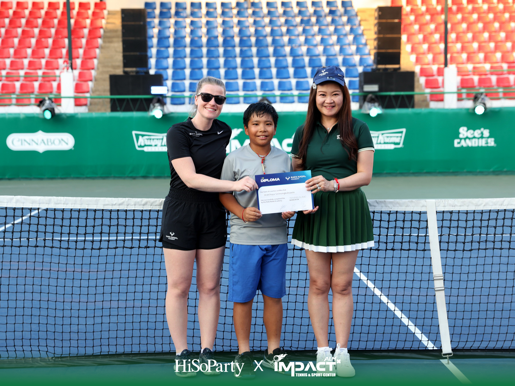 ALM x IMPACT Tennis & Sport Center จัดพิธีเปิดอย่างเป็นทางการ รวมตำนานนักเทนนิสไทยและดาวรุ่งร่วมสร้างสีสันครั้งสำคัญ