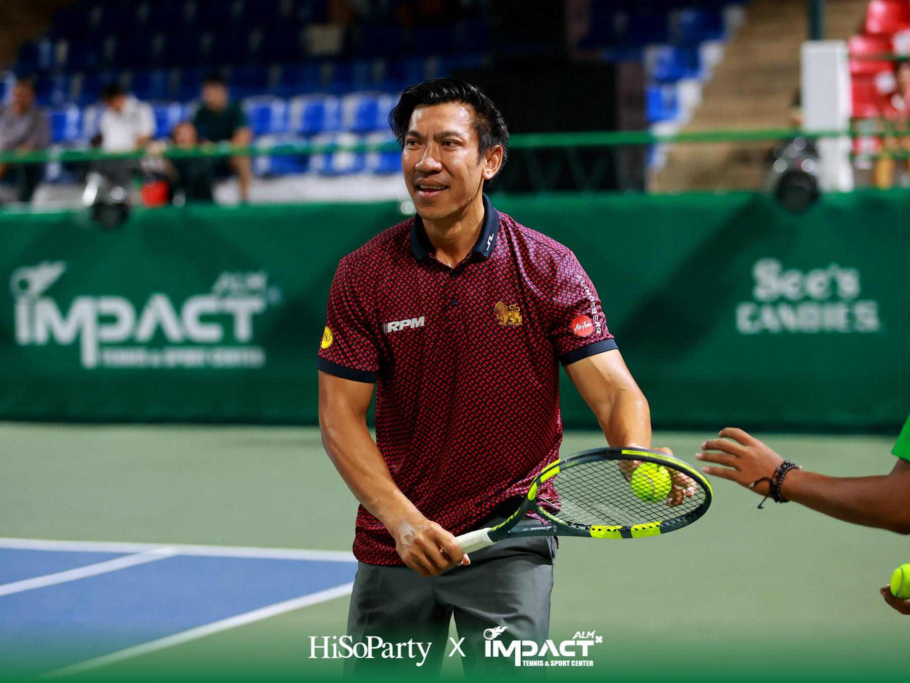 ALM x IMPACT Tennis & Sport Center จัดพิธีเปิดอย่างเป็นทางการ รวมตำนานนักเทนนิสไทยและดาวรุ่งร่วมสร้างสีสันครั้งสำคัญ