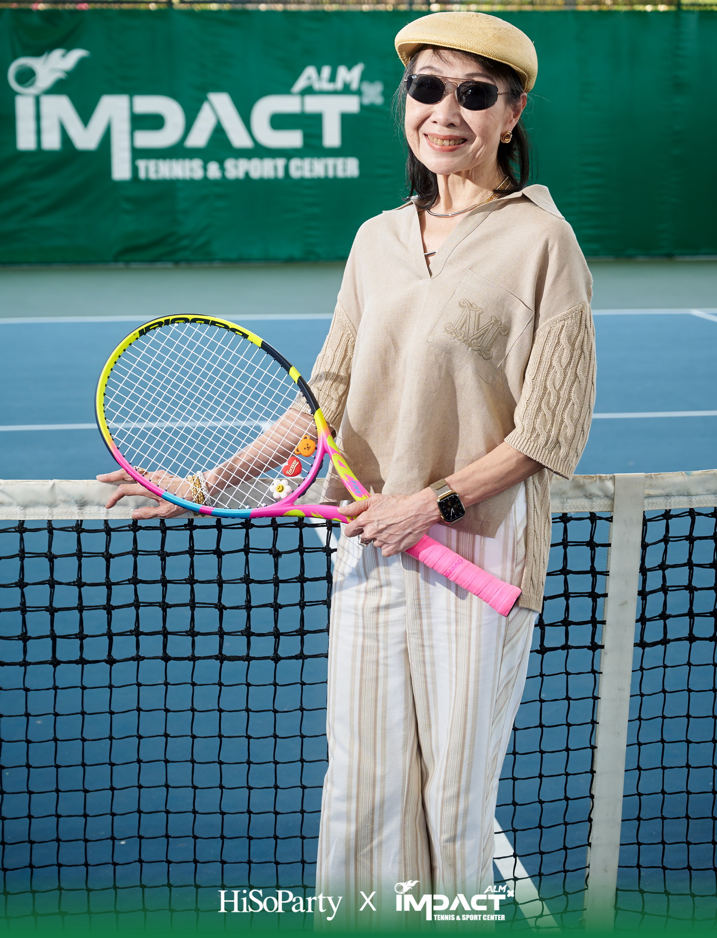 ALM x IMPACT Tennis & Sport Center จัดพิธีเปิดอย่างเป็นทางการ รวมตำนานนักเทนนิสไทยและดาวรุ่งร่วมสร้างสีสันครั้งสำคัญ
