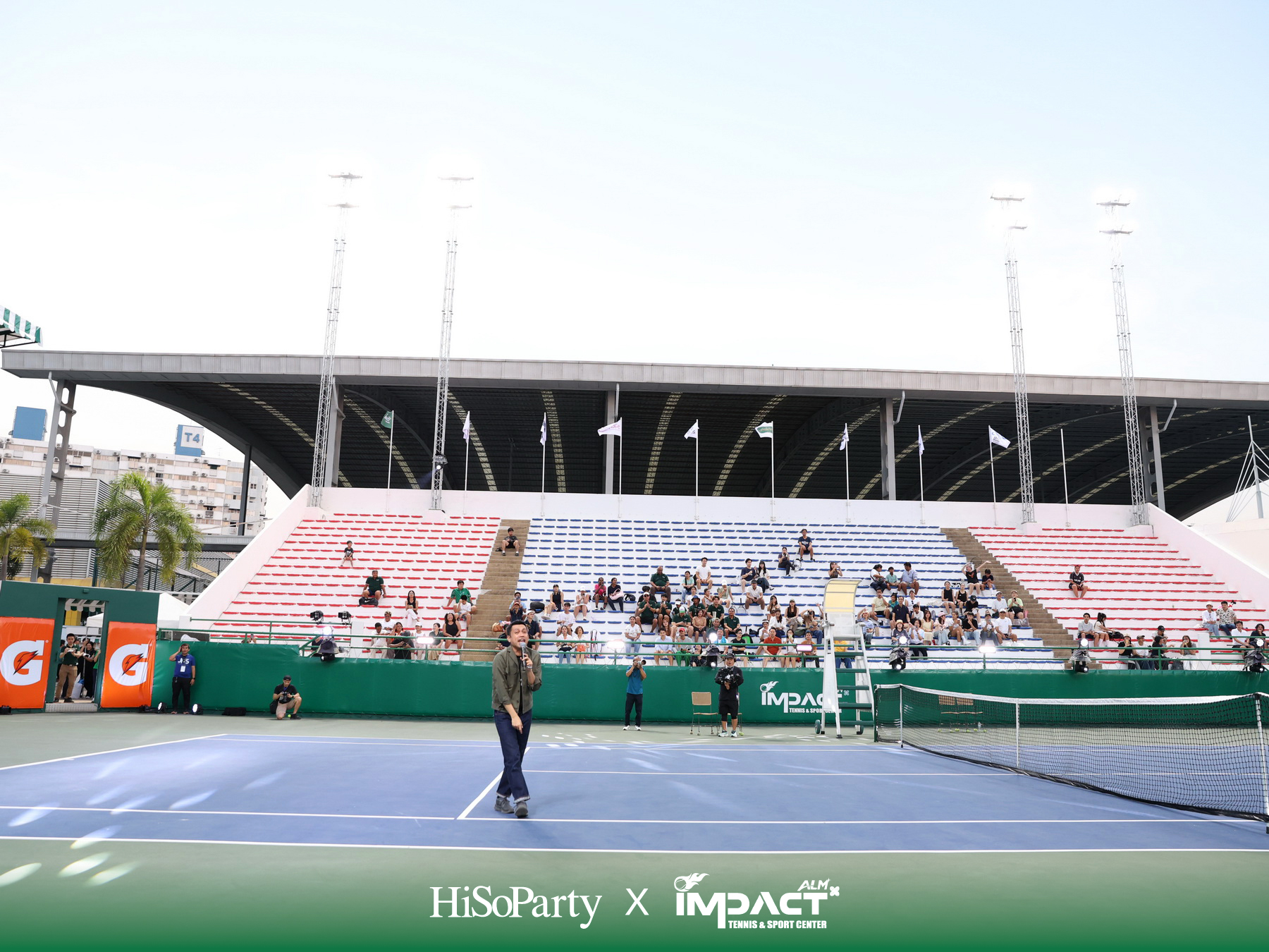 ALM x IMPACT Tennis & Sport Center จัดพิธีเปิดอย่างเป็นทางการ รวมตำนานนักเทนนิสไทยและดาวรุ่งร่วมสร้างสีสันครั้งสำคัญ