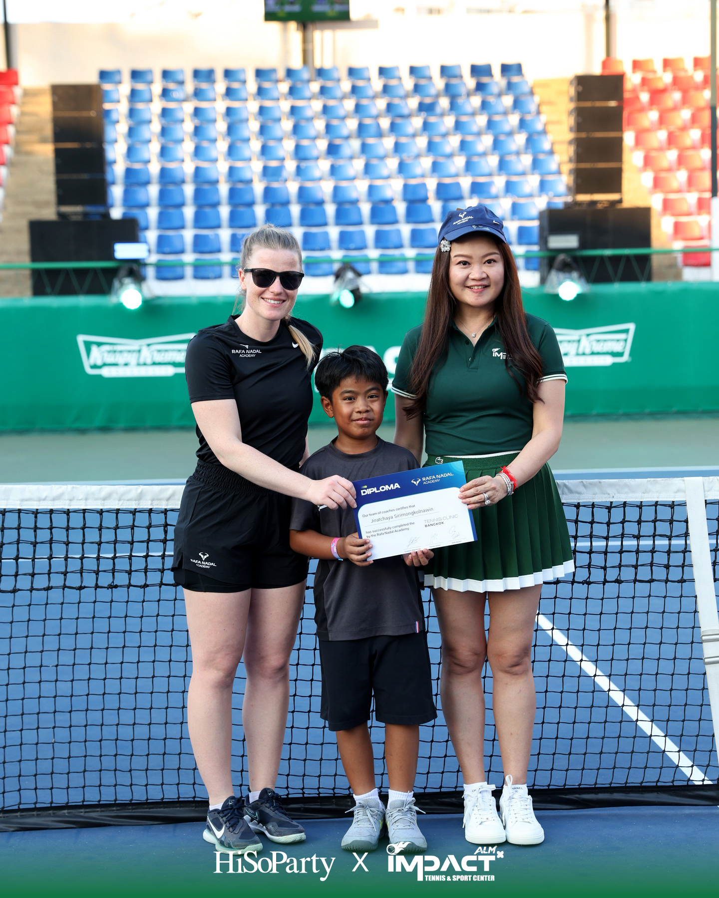 ALM x IMPACT Tennis & Sport Center จัดพิธีเปิดอย่างเป็นทางการ รวมตำนานนักเทนนิสไทยและดาวรุ่งร่วมสร้างสีสันครั้งสำคัญ