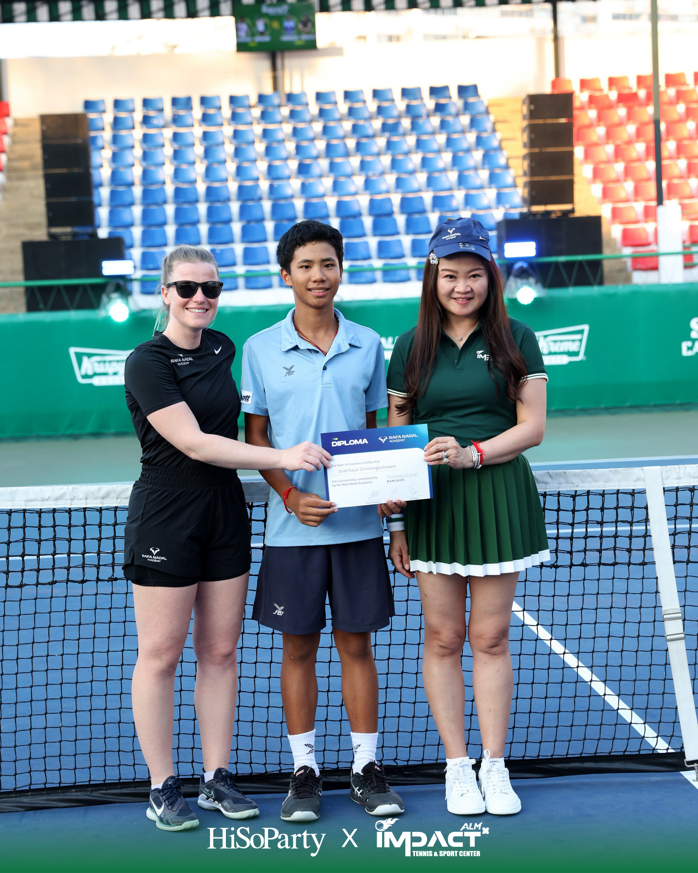 ALM x IMPACT Tennis & Sport Center จัดพิธีเปิดอย่างเป็นทางการ รวมตำนานนักเทนนิสไทยและดาวรุ่งร่วมสร้างสีสันครั้งสำคัญ