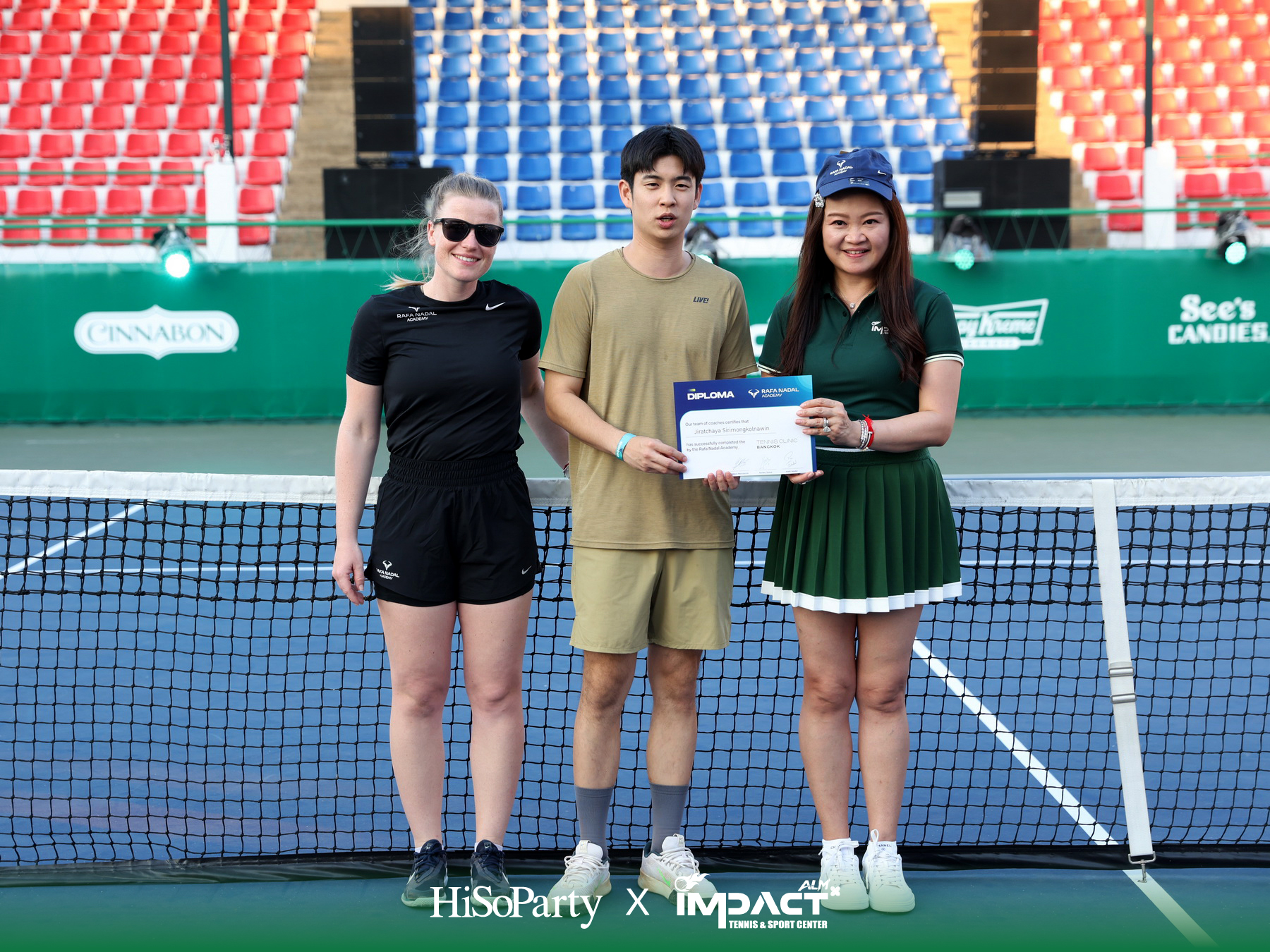 ALM x IMPACT Tennis & Sport Center จัดพิธีเปิดอย่างเป็นทางการ รวมตำนานนักเทนนิสไทยและดาวรุ่งร่วมสร้างสีสันครั้งสำคัญ
