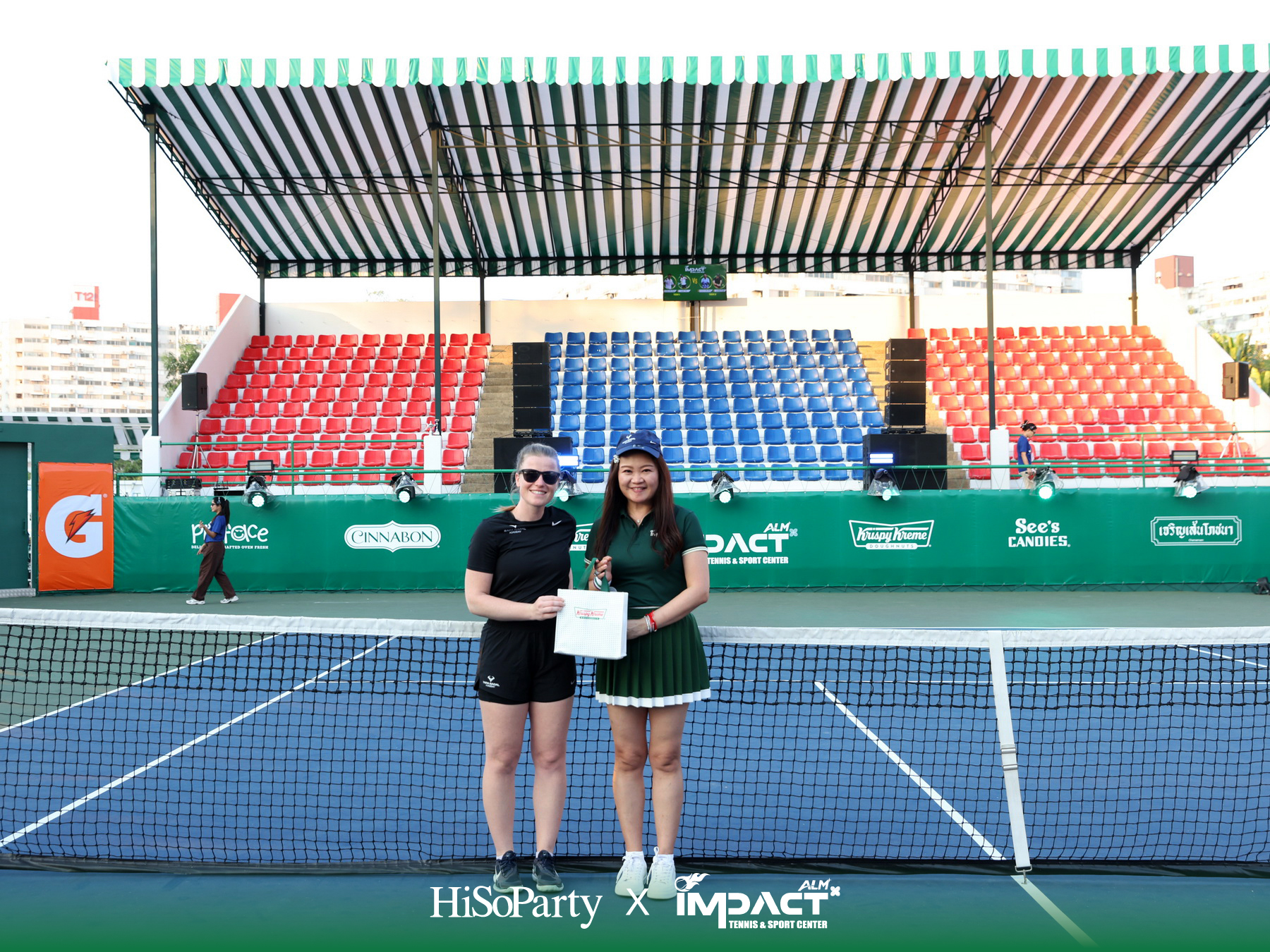 ALM x IMPACT Tennis & Sport Center จัดพิธีเปิดอย่างเป็นทางการ รวมตำนานนักเทนนิสไทยและดาวรุ่งร่วมสร้างสีสันครั้งสำคัญ