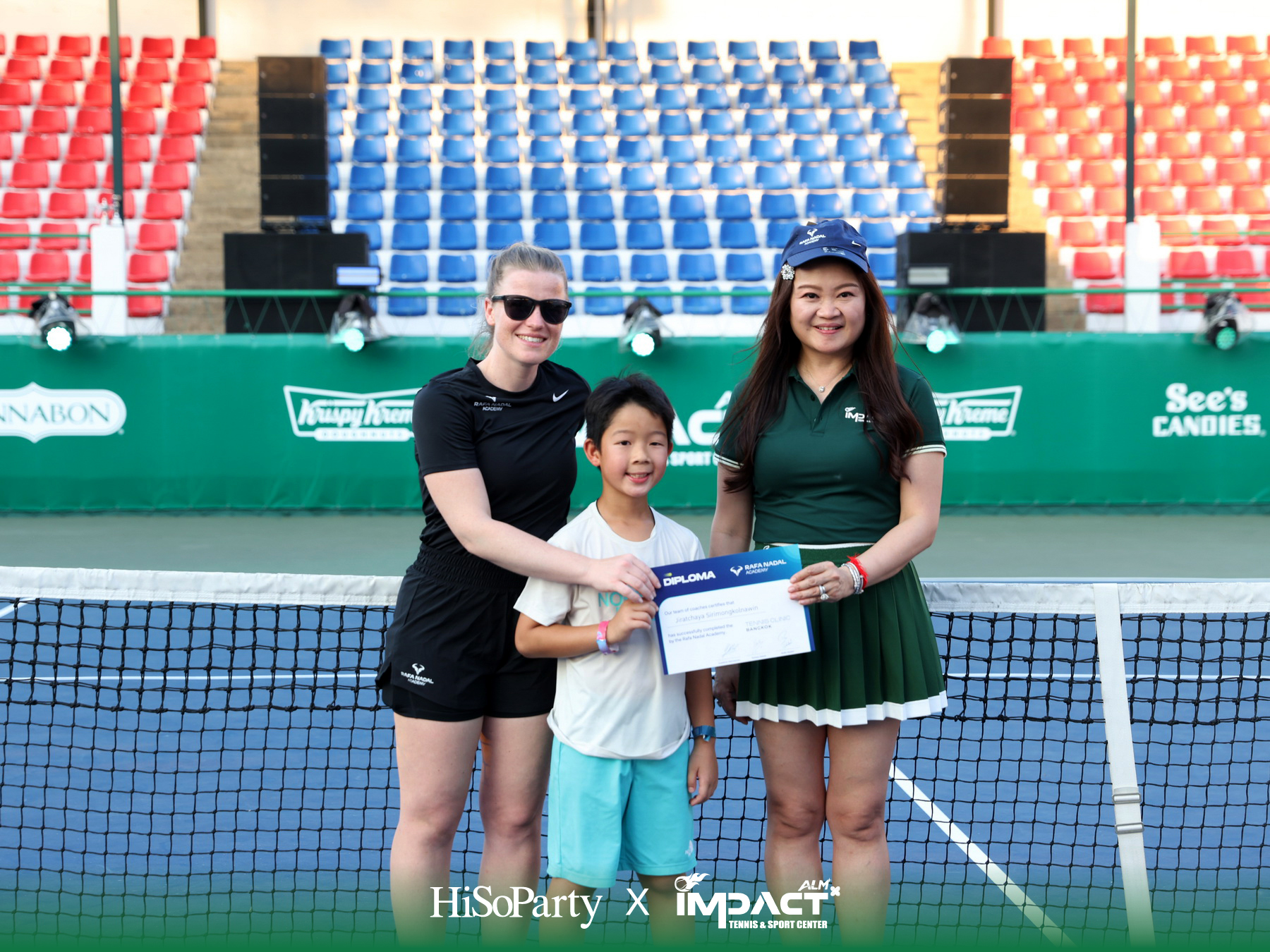 ALM x IMPACT Tennis & Sport Center จัดพิธีเปิดอย่างเป็นทางการ รวมตำนานนักเทนนิสไทยและดาวรุ่งร่วมสร้างสีสันครั้งสำคัญ