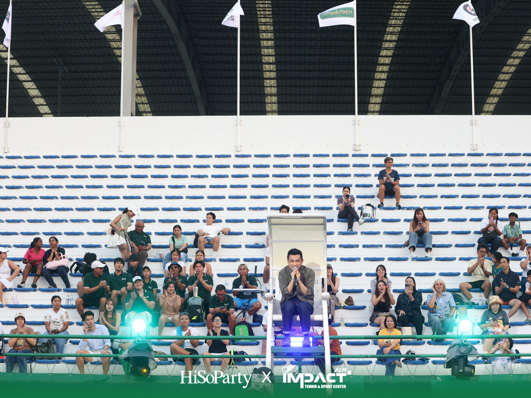 ALM x IMPACT Tennis & Sport Center จัดพิธีเปิดอย่างเป็นทางการ รวมตำนานนักเทนนิสไทยและดาวรุ่งร่วมสร้างสีสันครั้งสำคัญ