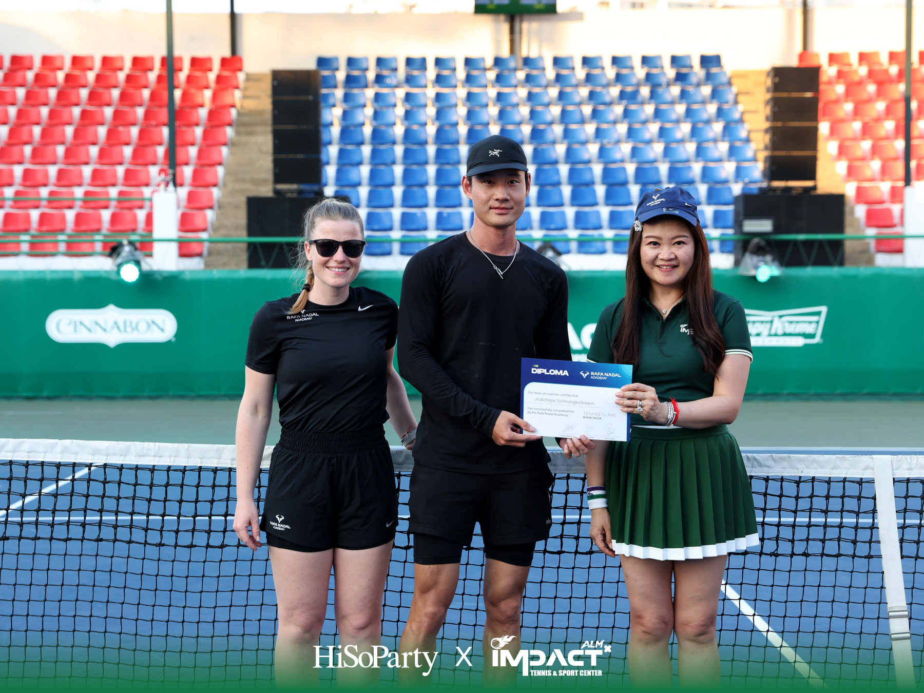 ALM x IMPACT Tennis & Sport Center จัดพิธีเปิดอย่างเป็นทางการ รวมตำนานนักเทนนิสไทยและดาวรุ่งร่วมสร้างสีสันครั้งสำคัญ