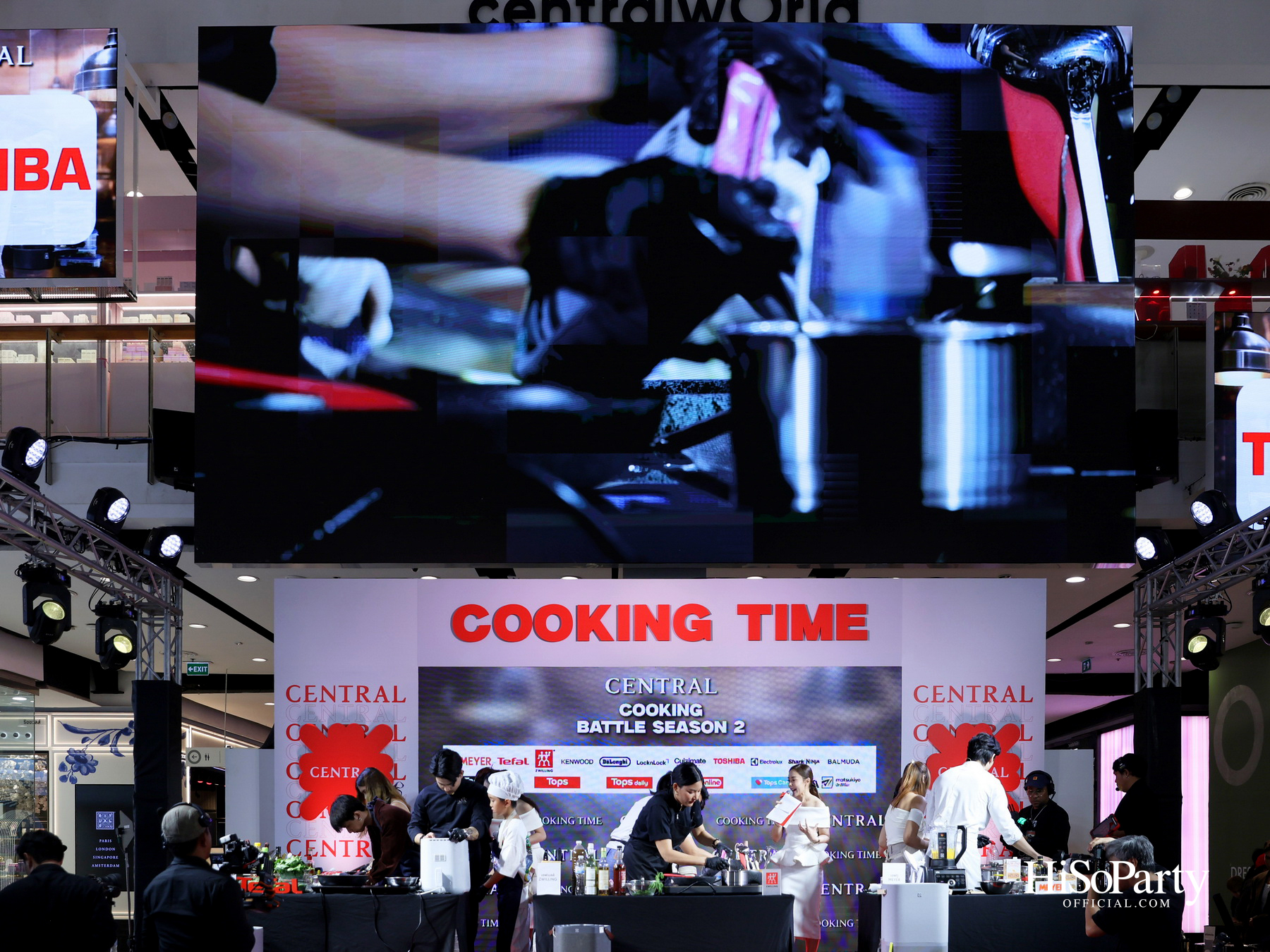 ห้างสรรพสินค้าเซ็นทรัล เติมสีสันให้คนรักการทำอาหาร ผ่านเวที ‘CENTRAL COOKING BATTLE SEASON 2’