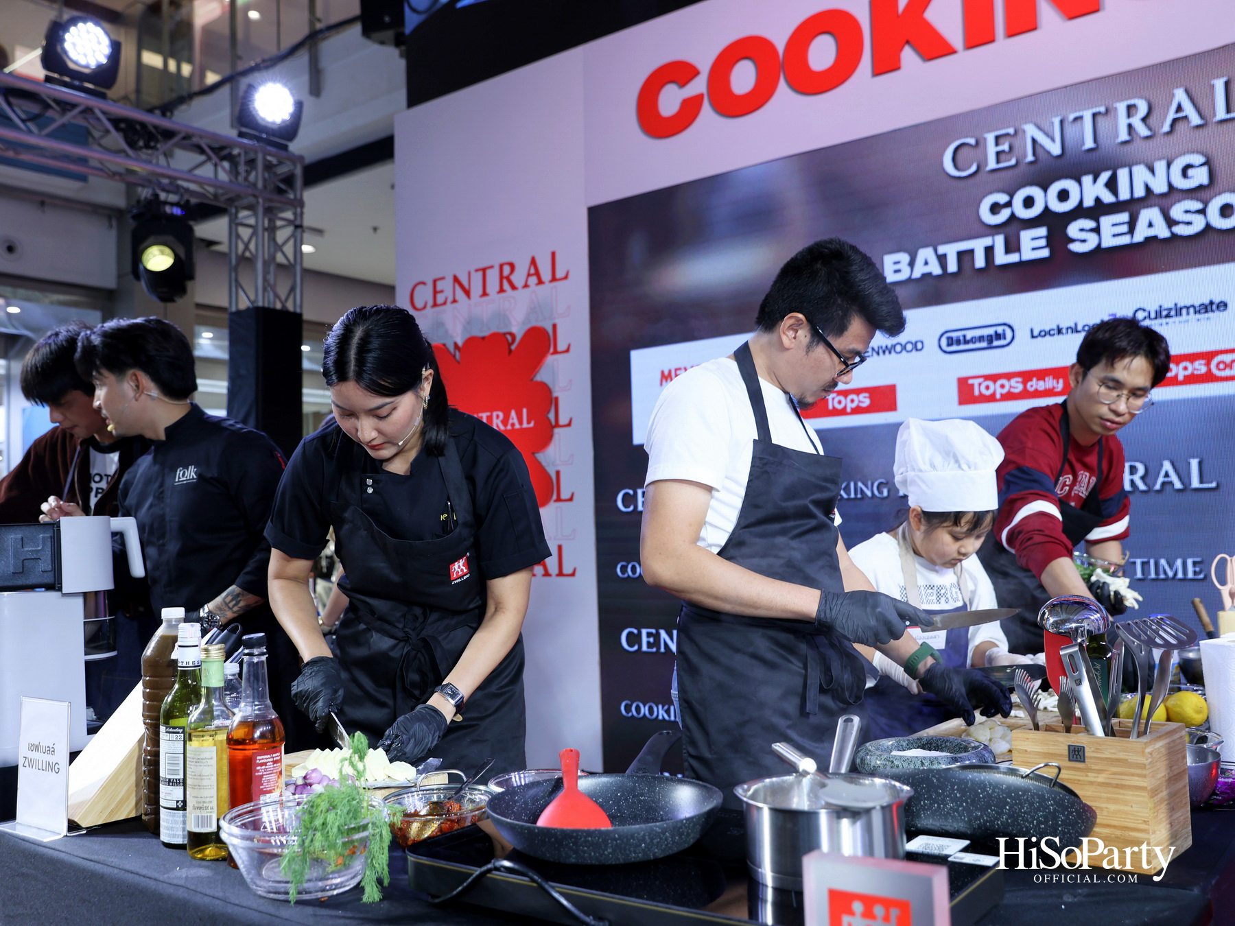 ห้างสรรพสินค้าเซ็นทรัล เติมสีสันให้คนรักการทำอาหาร ผ่านเวที ‘CENTRAL COOKING BATTLE SEASON 2’