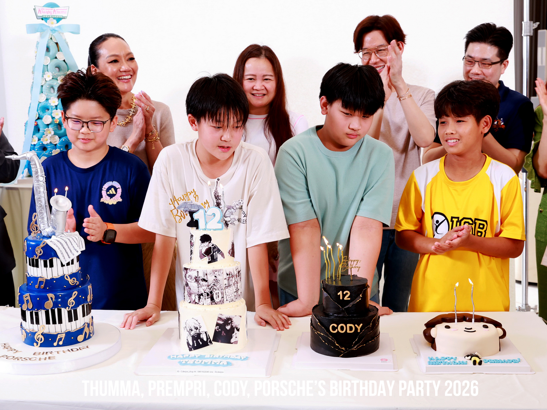 Thumma, Prempri, Cody, Porsche’s BIRTHDAY PARTY 2026