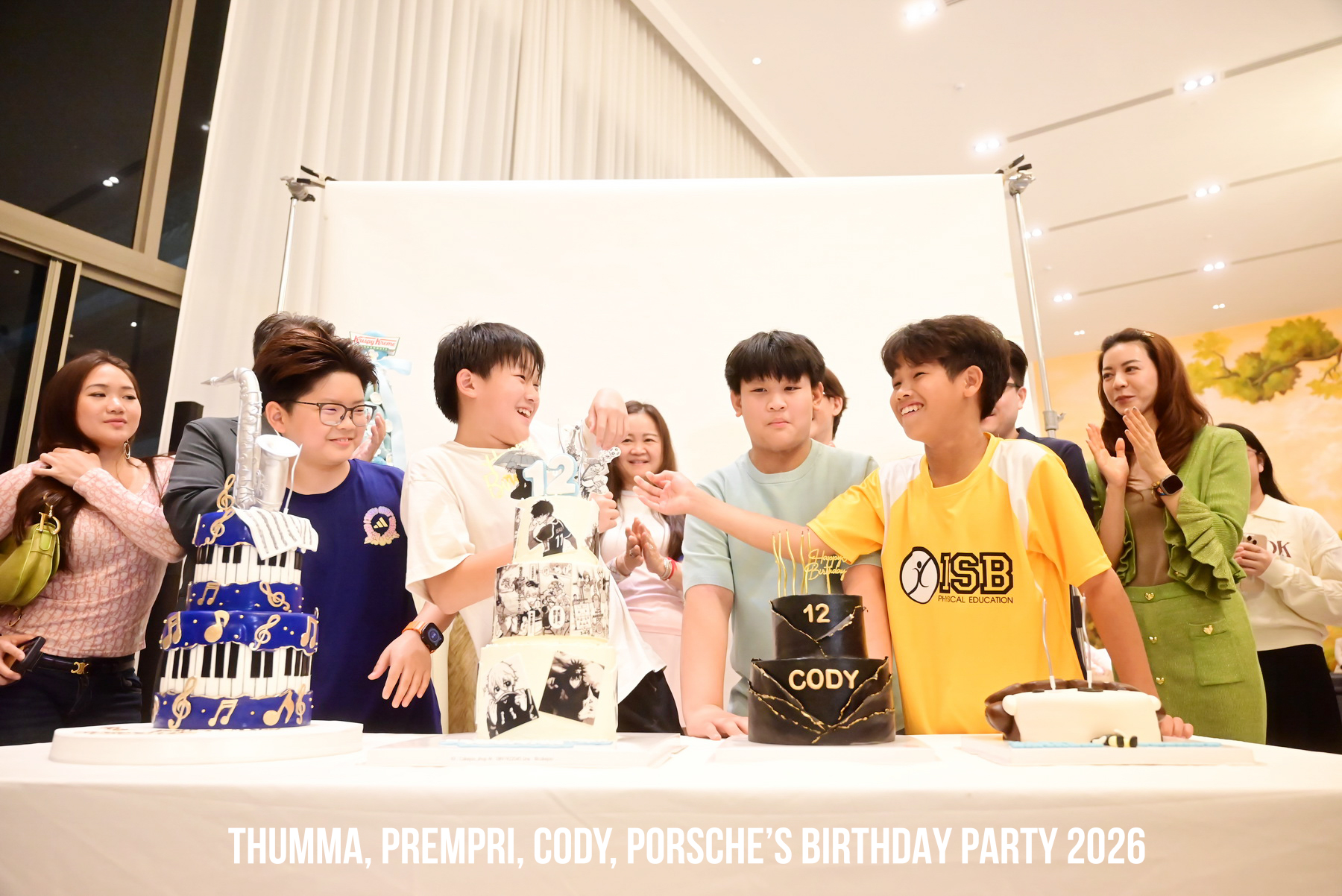Thumma, Prempri, Cody, Porsche’s BIRTHDAY PARTY 2026