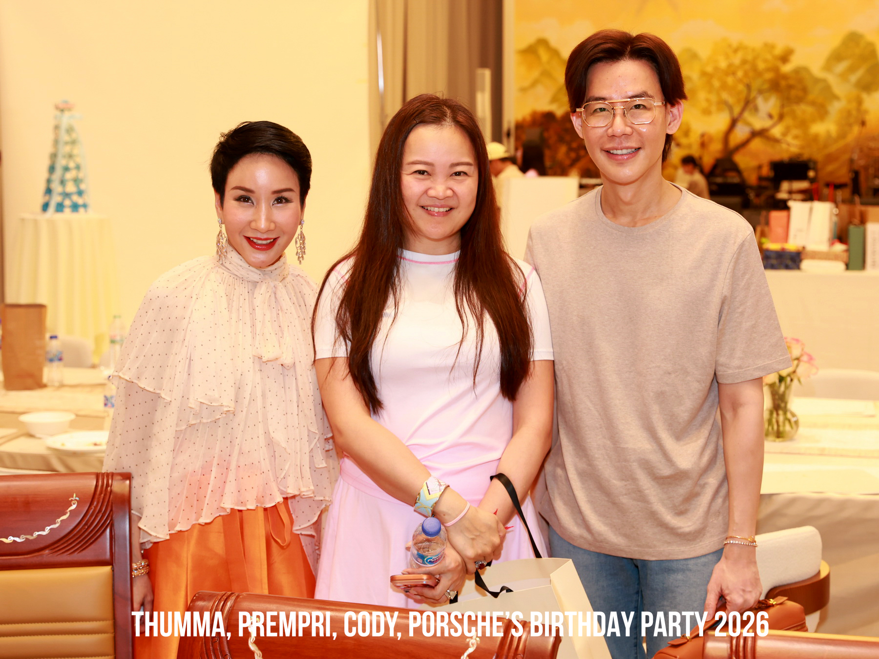 Thumma, Prempri, Cody, Porsche’s BIRTHDAY PARTY 2026