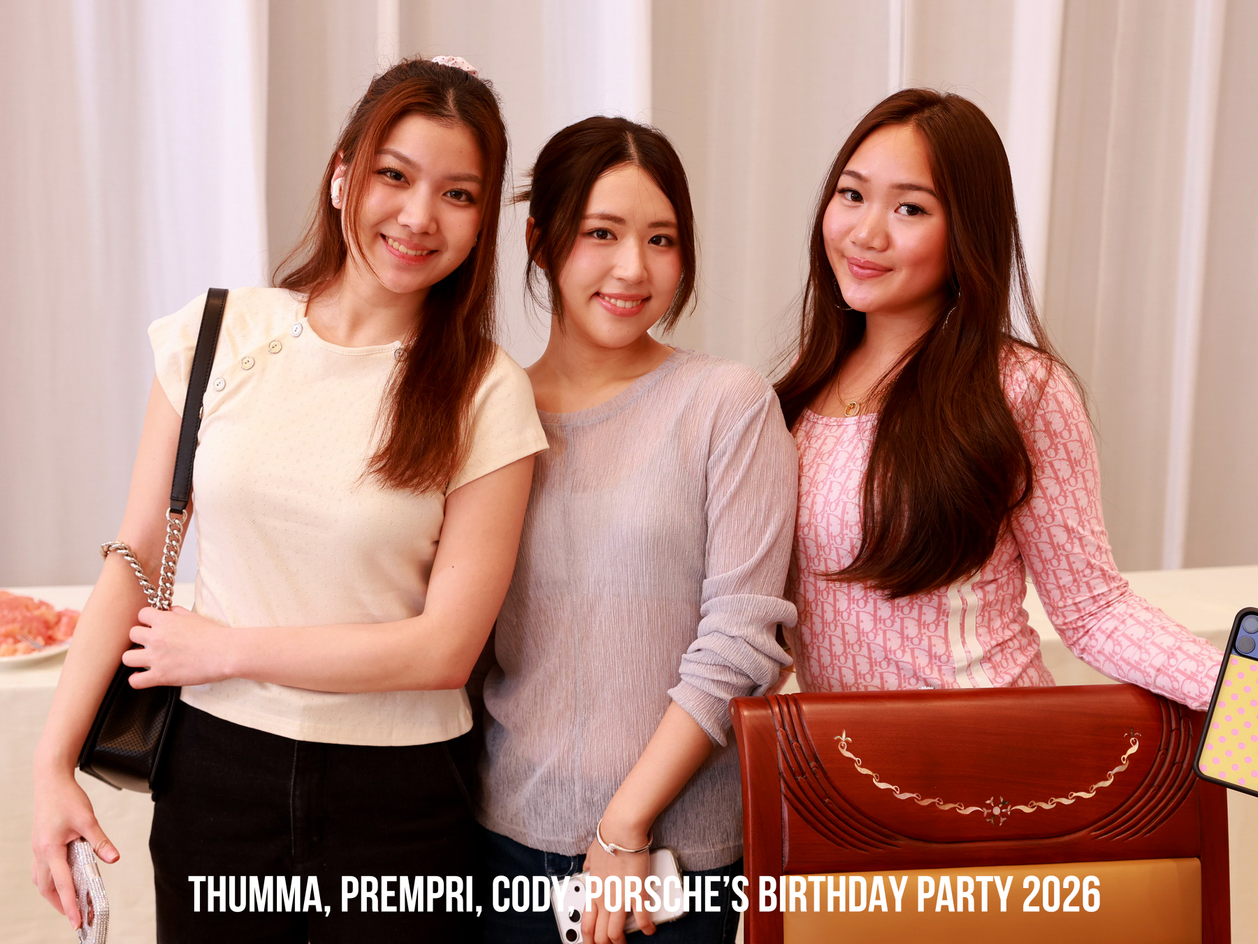 Thumma, Prempri, Cody, Porsche’s BIRTHDAY PARTY 2026