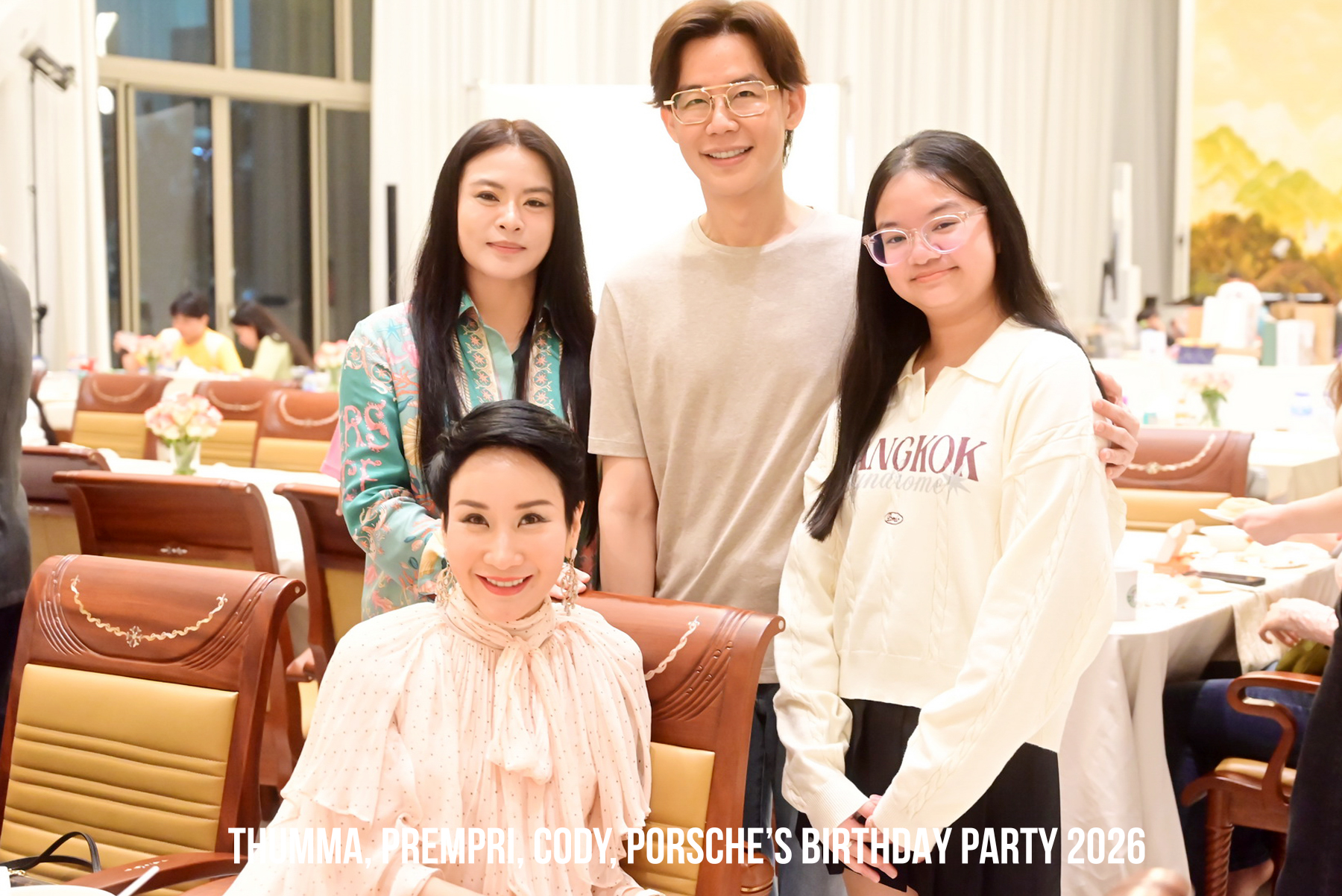 Thumma, Prempri, Cody, Porsche’s BIRTHDAY PARTY 2026