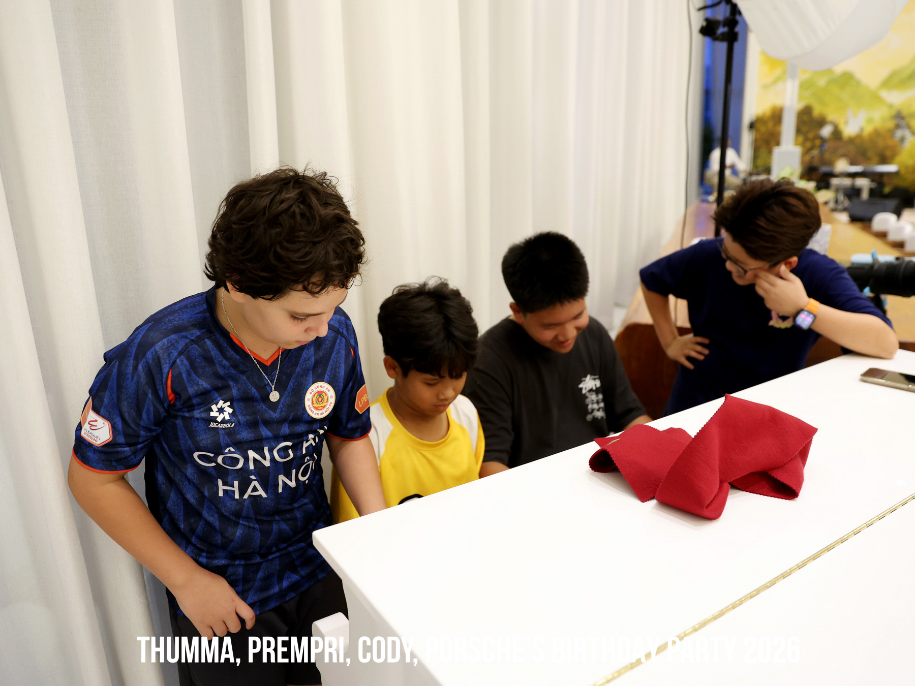 Thumma, Prempri, Cody, Porsche’s BIRTHDAY PARTY 2026