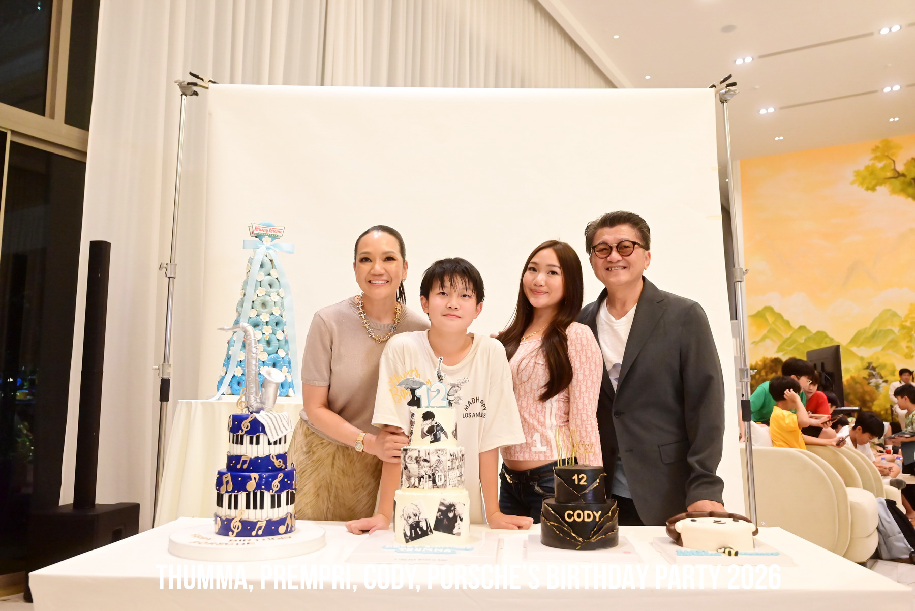 Thumma, Prempri, Cody, Porsche’s BIRTHDAY PARTY 2026