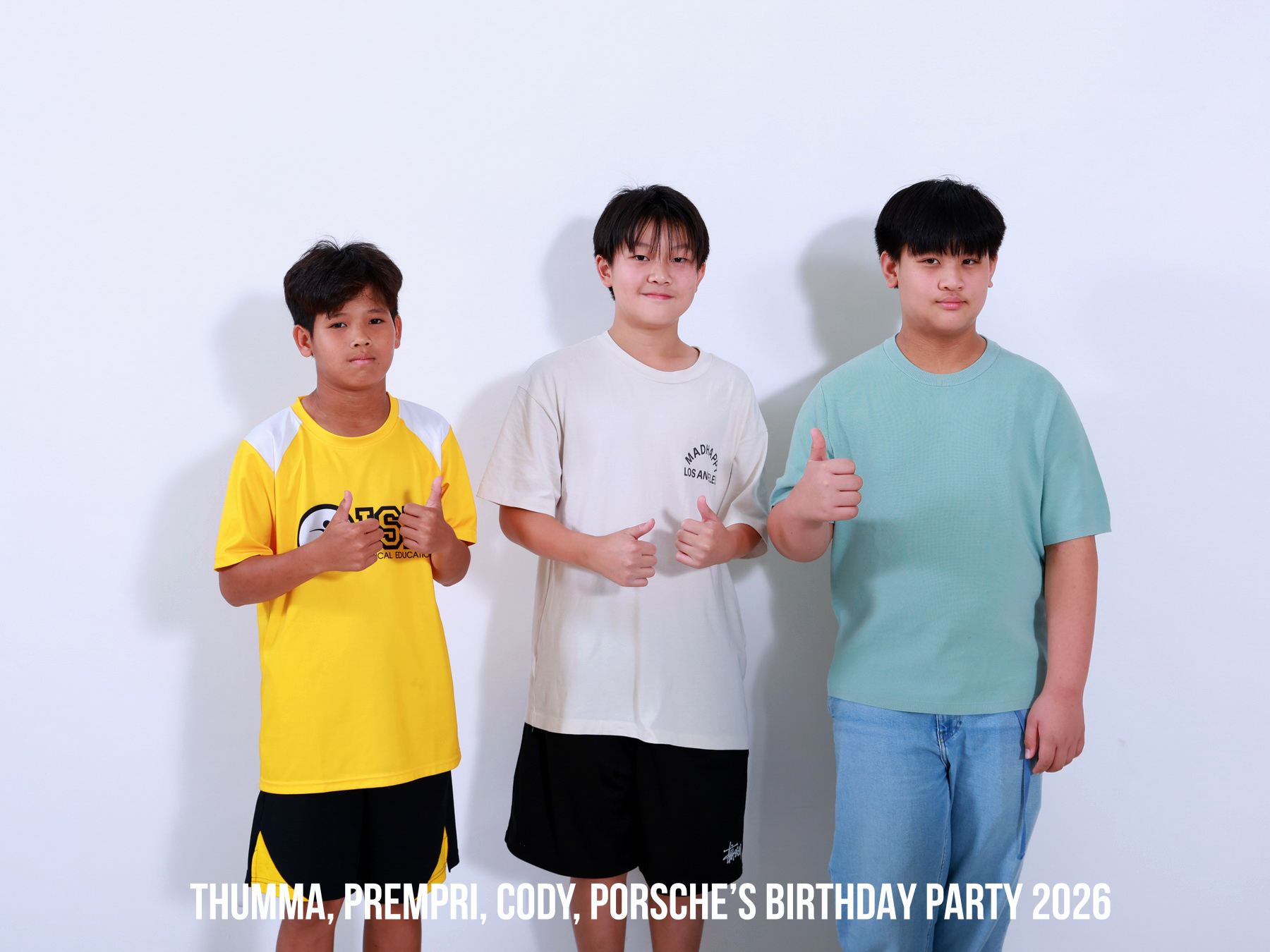 Thumma, Prempri, Cody, Porsche’s BIRTHDAY PARTY 2026