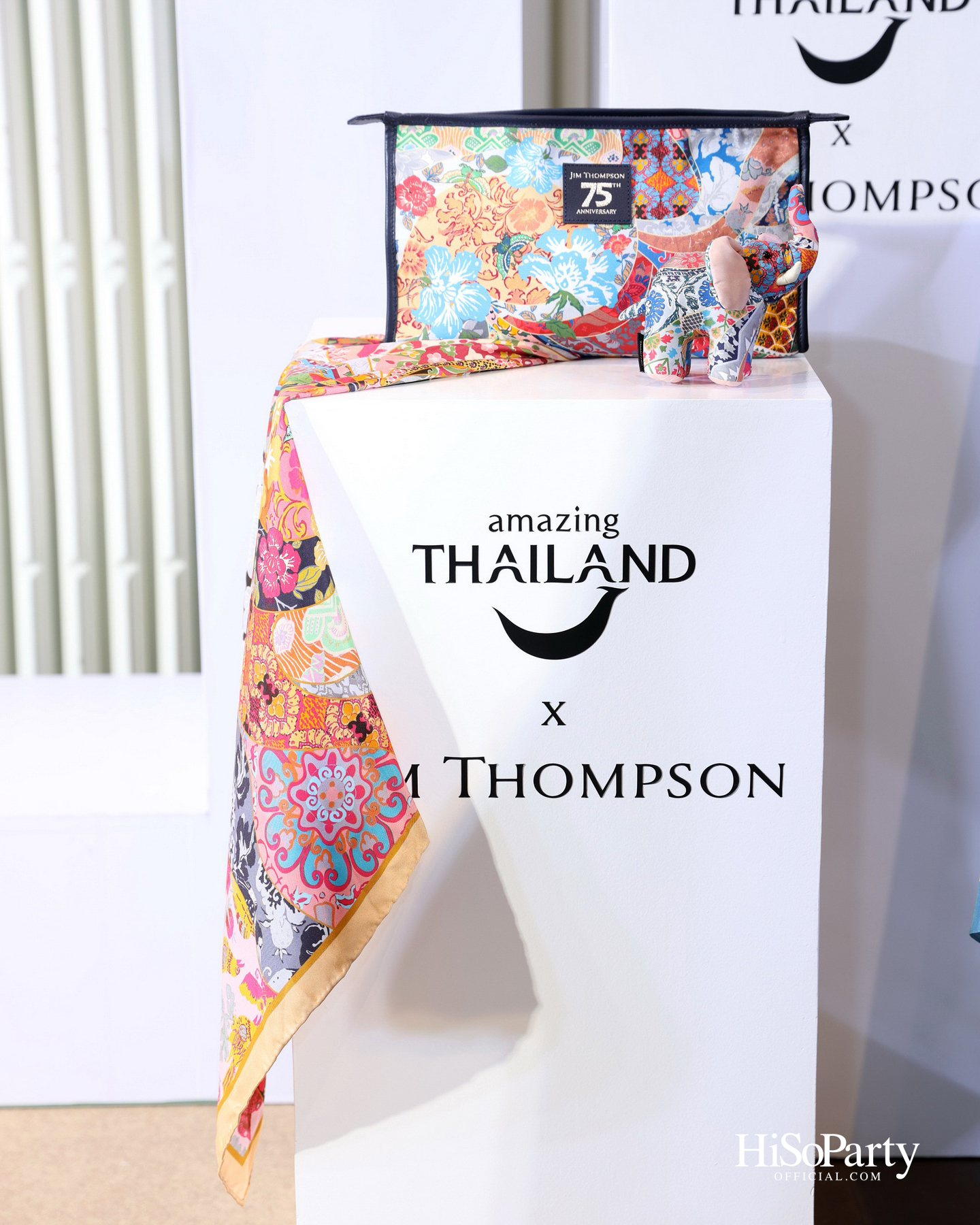 Jim Thompson และ ททท. เปิดตัวคอลเลกชันพิเศษ ‘Jim Thompson 75th Anniversary’ เพื่อเฉลิมฉลองวาระครบรอบ 75 ปี