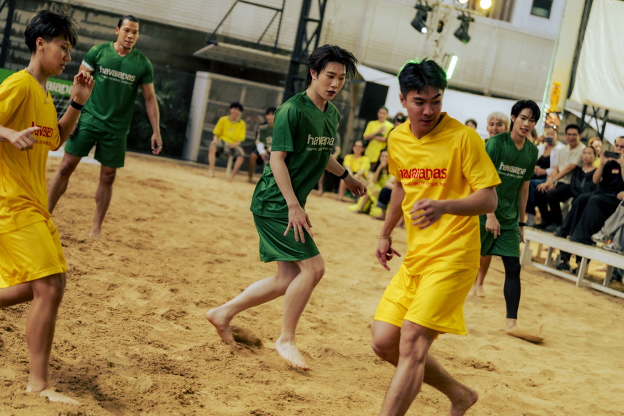 Havaianas ชวน ‘ติวเตอร์ - ยิม’ เปิดเกมความสนุกริมชายหาด พร้อมเปิดตัว ‘Top Nations Collection’