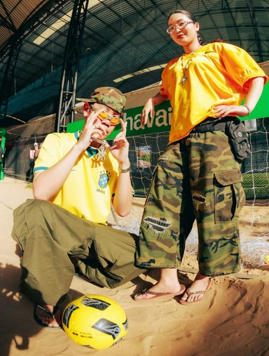 Havaianas ชวน ‘ติวเตอร์ - ยิม’ เปิดเกมความสนุกริมชายหาด พร้อมเปิดตัว ‘Top Nations Collection’