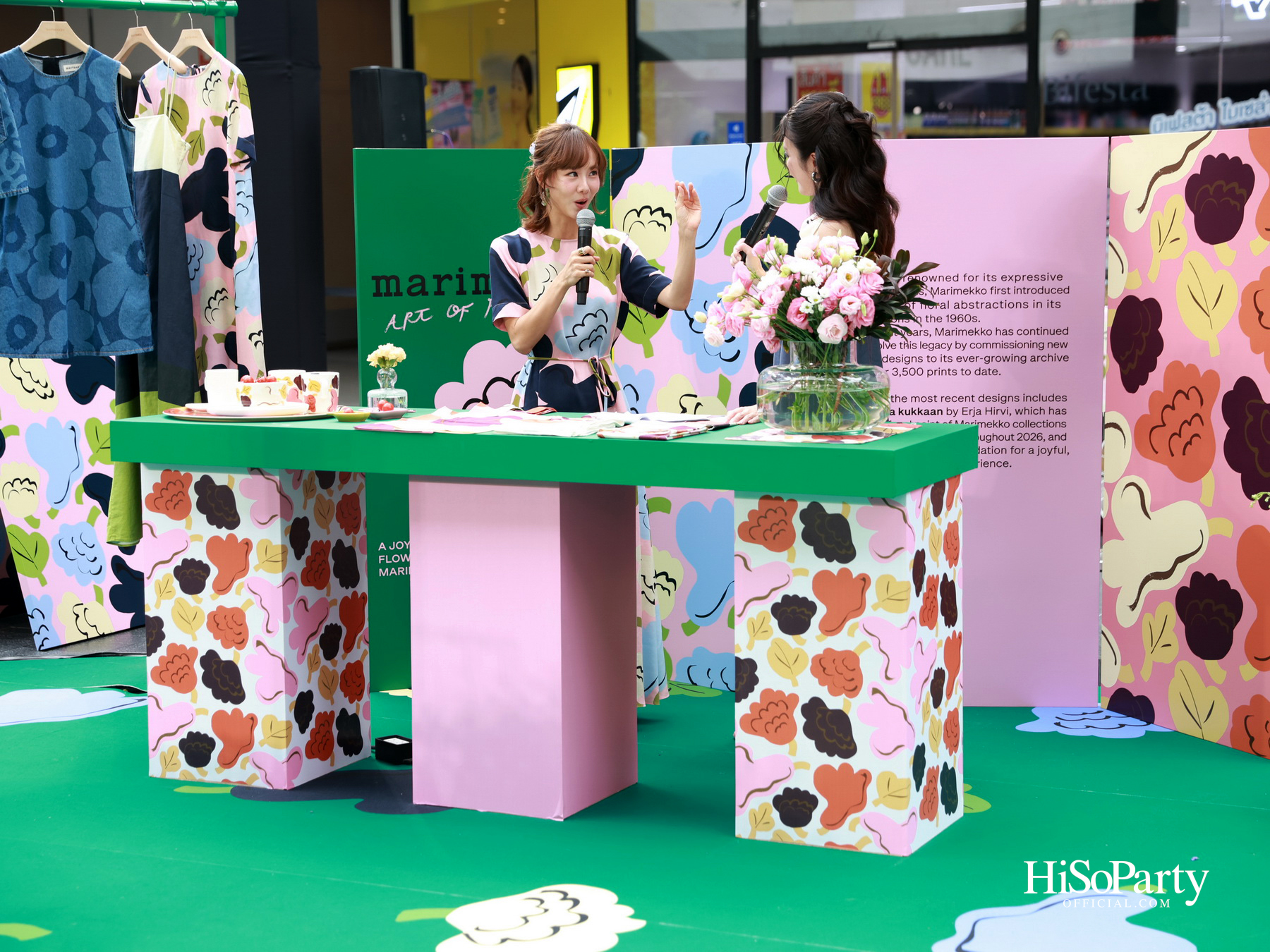 Marimekko เปิดตัว ‘เต้ย – จรินทร์พร’ Brand Ambassador คนแรกของประเทศไทย ในงาน ‘Marimekko: Art of Flowers’