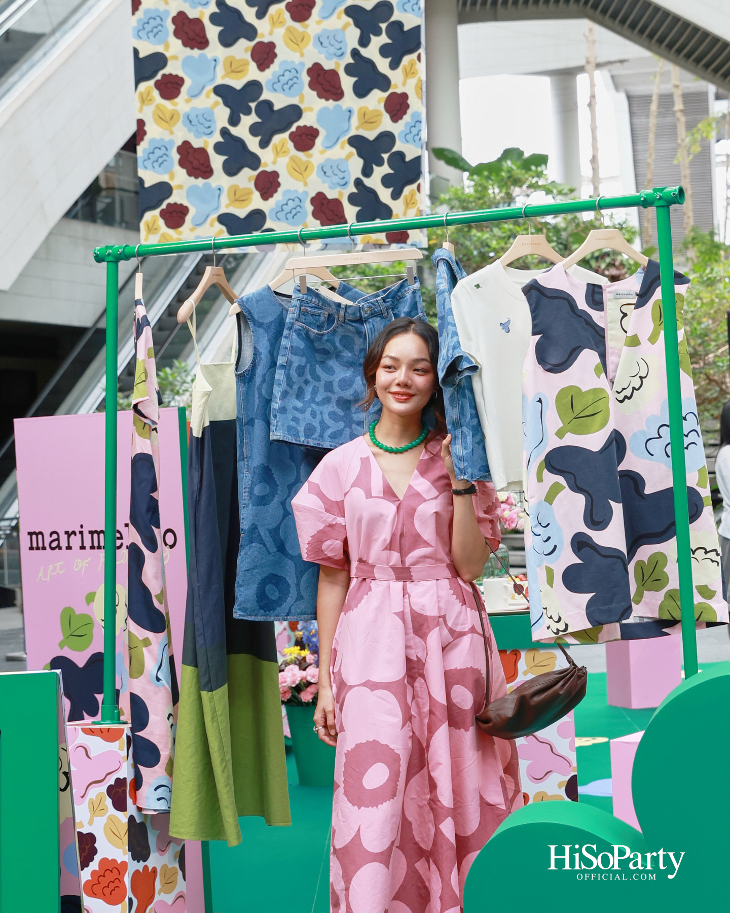 Marimekko เปิดตัว ‘เต้ย – จรินทร์พร’ Brand Ambassador คนแรกของประเทศไทย ในงาน ‘Marimekko: Art of Flowers’