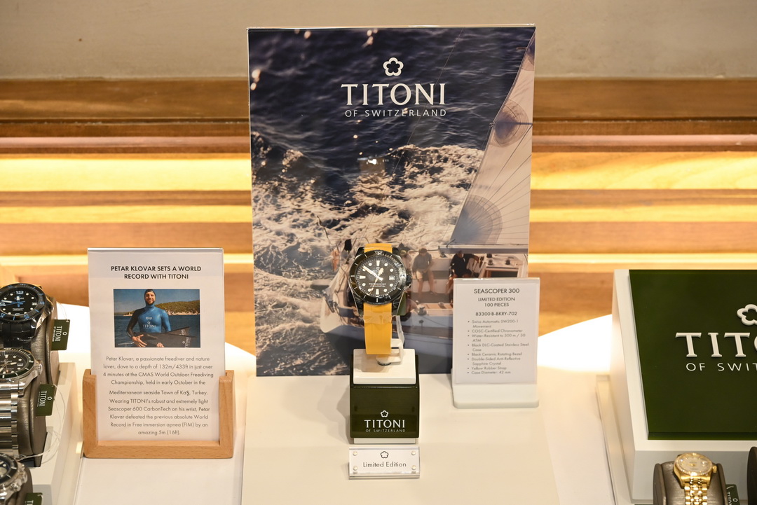 TITONI และ UKT ฉลอง 38 ปีแห่งความร่วมมือ เปิดตัว Seascoper 300, The 38th พร้อมแต่งตั้ง Friend of TITONI คนแรกของไทย