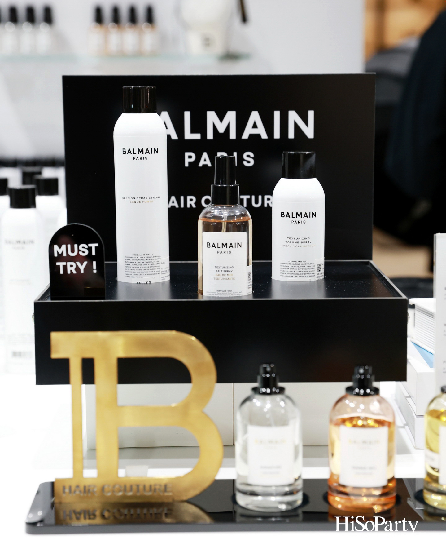 BALMAIN HAIR เปิดป็อปอัพ ‘BALMAIN HAIR VOYAGE’ ชวนสัมผัสโลกแห่งแฮร์กูตูร์ พร้อมอัปเดตคอลเลกชัน ‘LOCKS OF GOLD’