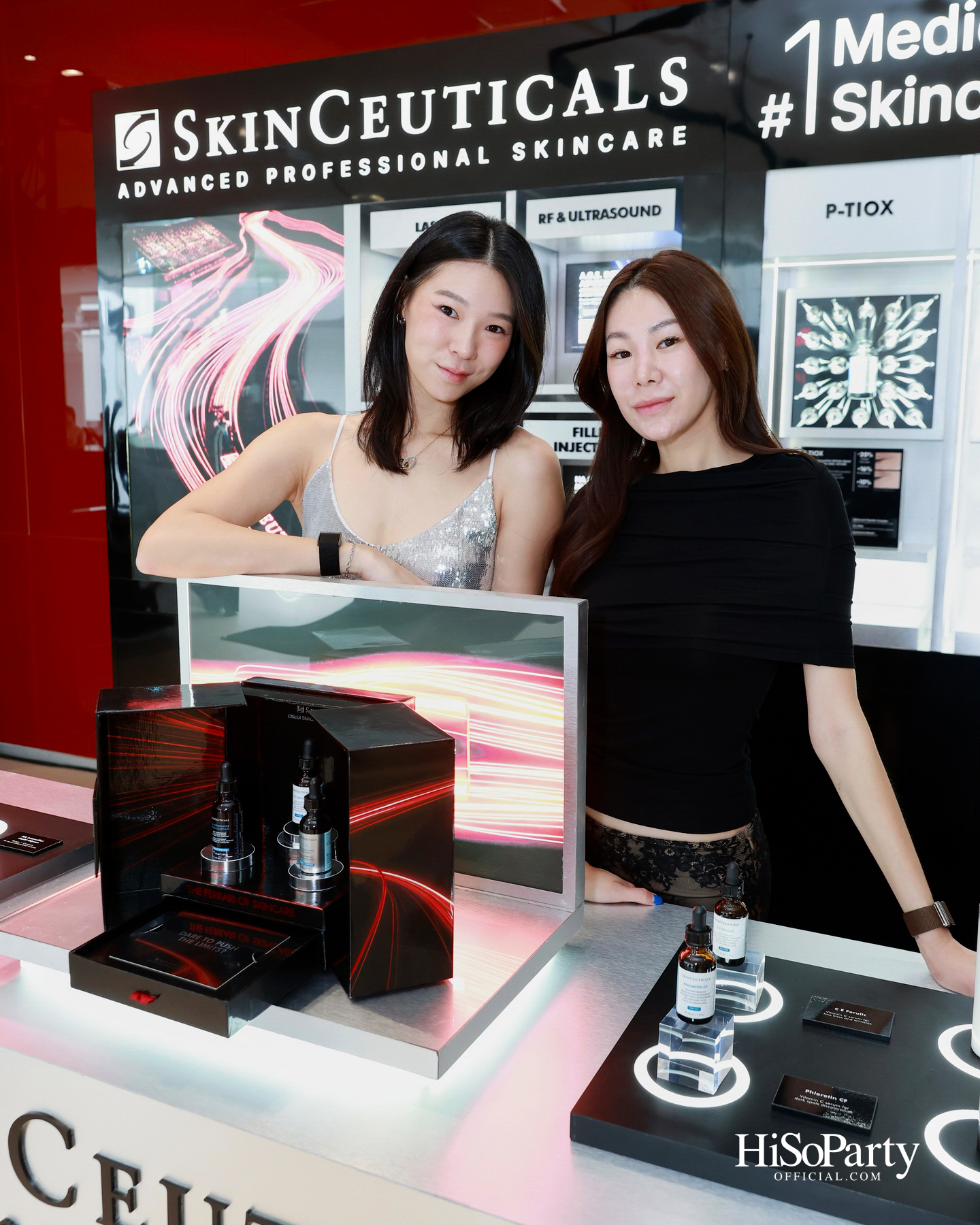 SkinCeuticals จับมือ Scuderia Ferrari HP ประกาศความร่วมมือระยะยาว พร้อม อาโป–ณัฐวิญญ์ ร่วมถ่ายทอดโลกแห่งบิวตี้และความเร็ว