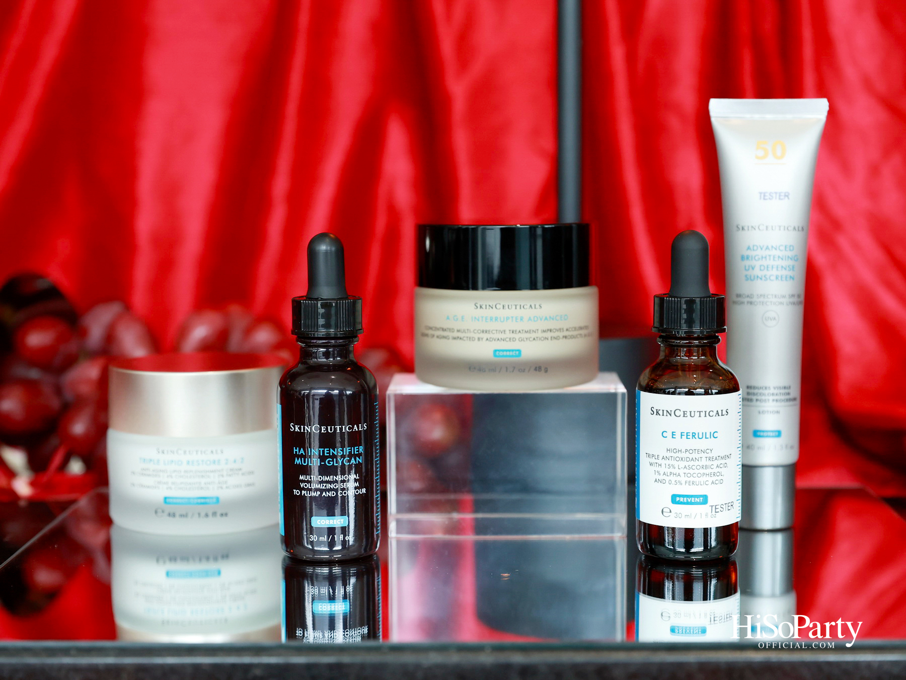 SkinCeuticals จับมือ Scuderia Ferrari HP ประกาศความร่วมมือระยะยาว พร้อม อาโป–ณัฐวิญญ์ ร่วมถ่ายทอดโลกแห่งบิวตี้และความเร็ว
