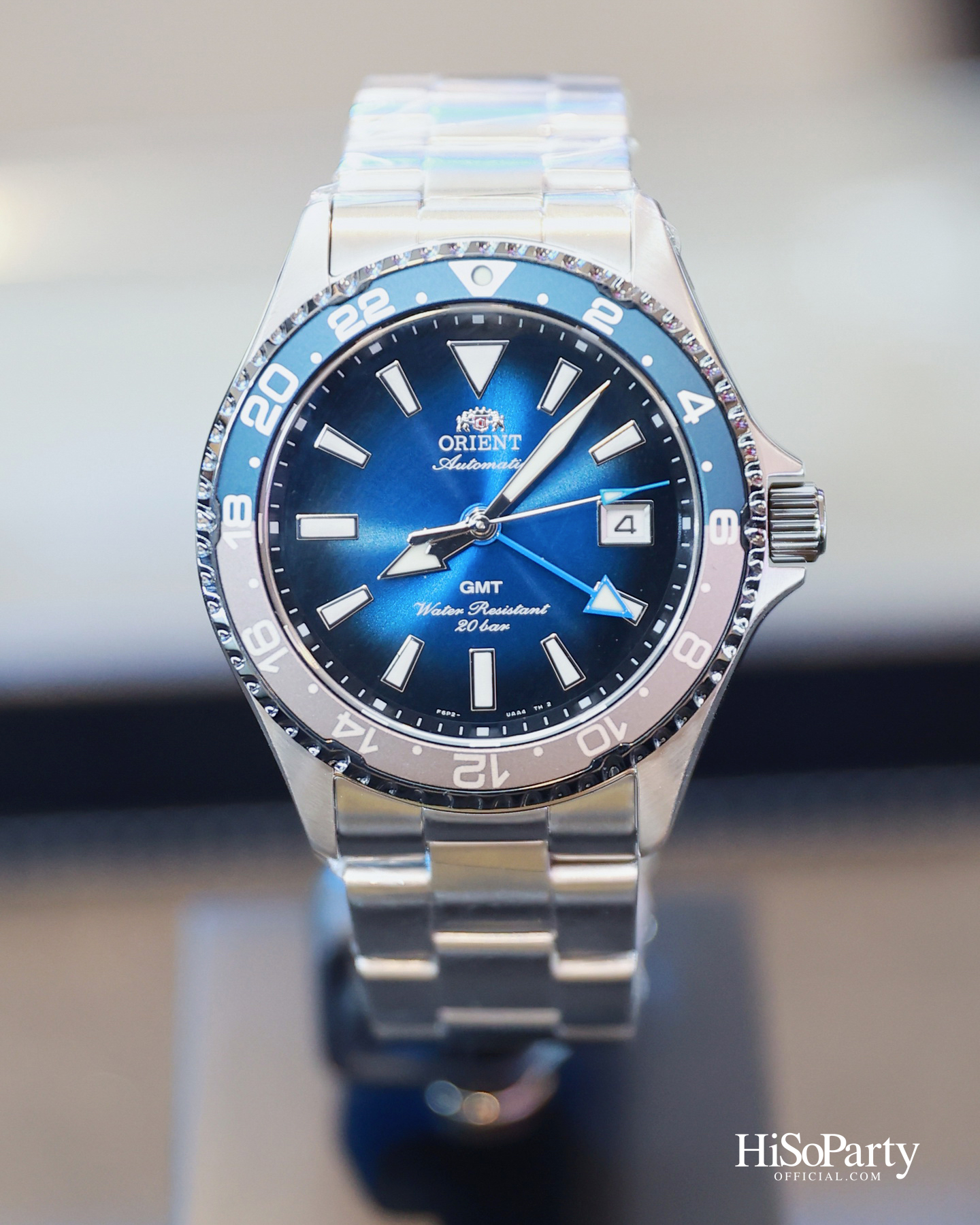 ORIENT เปิดตัว ‘Diver Design GMT’ ครั้งแรกของซีรีส์กับฟังก์ชัน GMT พร้อมเผยโฉม Diver Design ในโทนสีใหม่