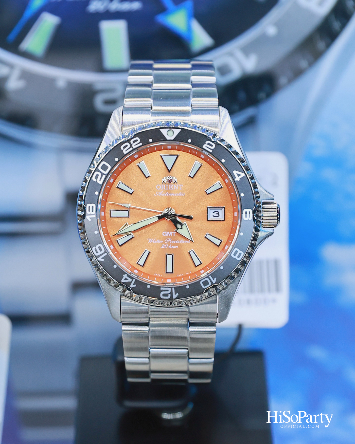 ORIENT เปิดตัว ‘Diver Design GMT’ ครั้งแรกของซีรีส์กับฟังก์ชัน GMT พร้อมเผยโฉม Diver Design ในโทนสีใหม่