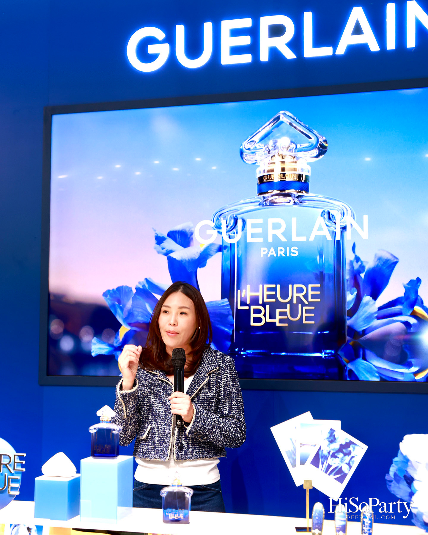 GUERLAIN เผยโฉม ‘L’HEURE BLEUE’ น้ำหอมบทใหม่ สานต่อแรงบันดาลใจจากตำนานปี 1912 ผ่านห้วงอารมณ์แห่ง ‘BLUE HOUR’