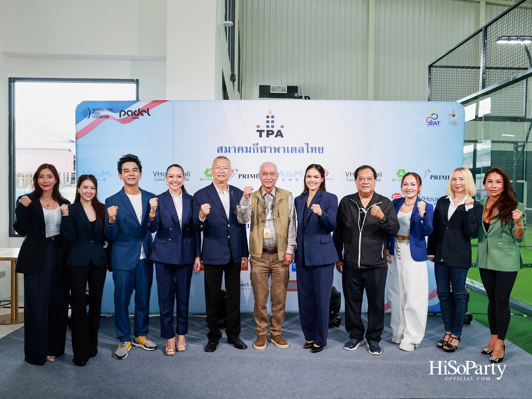 สมาคมกีฬาพาเดลไทยเปิดตัวอย่างเป็นทางการ พร้อมส่ง 4 นักกีฬาทีมชาติไทยลุยศึกเอเชียนเกมส์ครั้งแรก