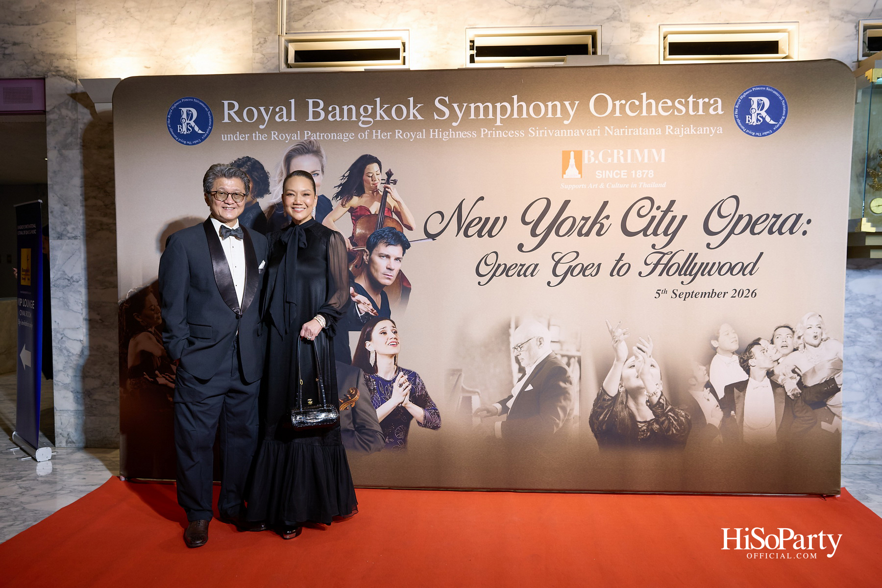 ในหลวง–พระราชินี ทอดพระเนตรคอนเสิร์ต ‘Opera Goes To Hollywood’ เปิดมหกรรมศิลปะการแสดงและดนตรีนานาชาติ กรุงเทพฯ ครั้งที่ 28