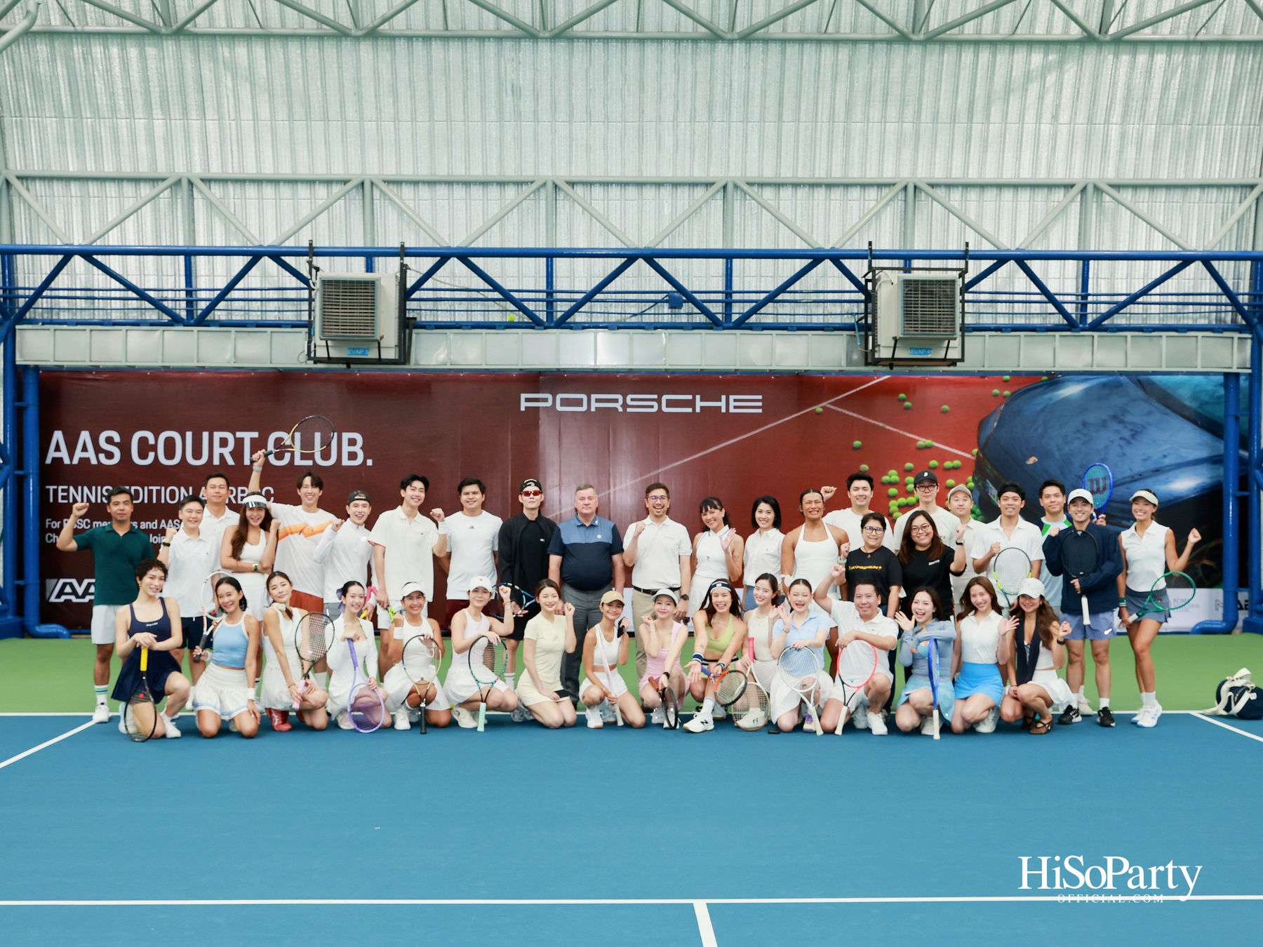 Porsche AAS จัด ‘AAS Court Club – Tennis Edition’ เชื่อมโลกยนตรกรรมและกีฬา ผ่านไลฟ์สไตล์บนคอร์ตเทนนิส