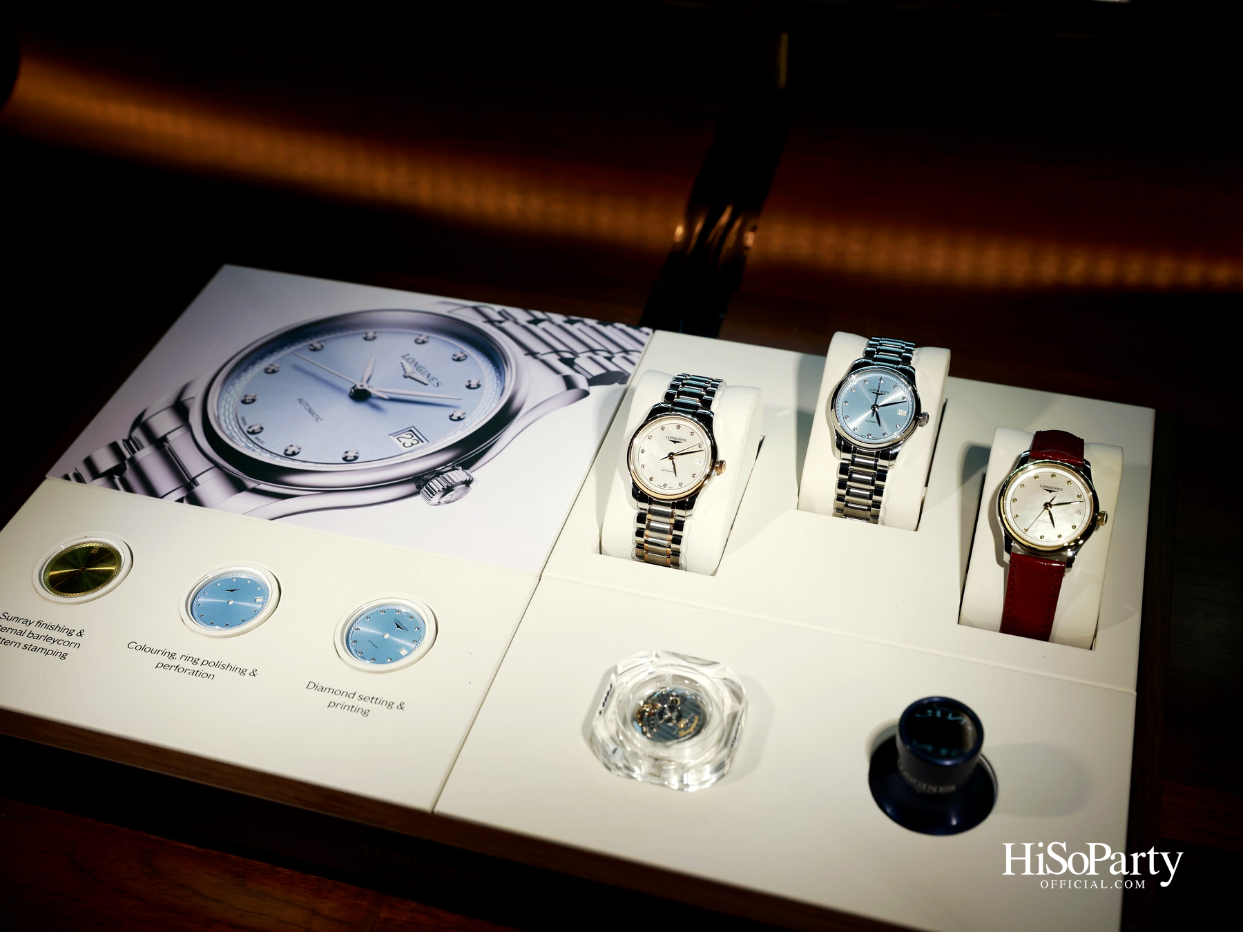 LONGINES จัดเอ็กซ์คลูซีฟดินเนอร์ เปิดตัว ‘The Longines Master Collection’ โฉมใหม่ พร้อมเผยโครโนกราฟโมโนพุชเชอร์ครั้งแรกของคอลเลกชัน