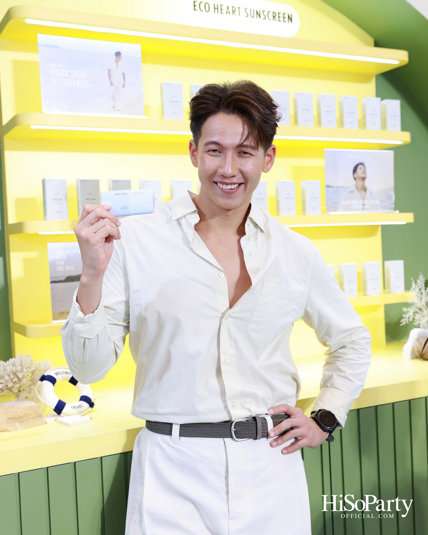 ‘CATHY DOLL X PSI SCOTT’ ECO HEART SUNSCREEN