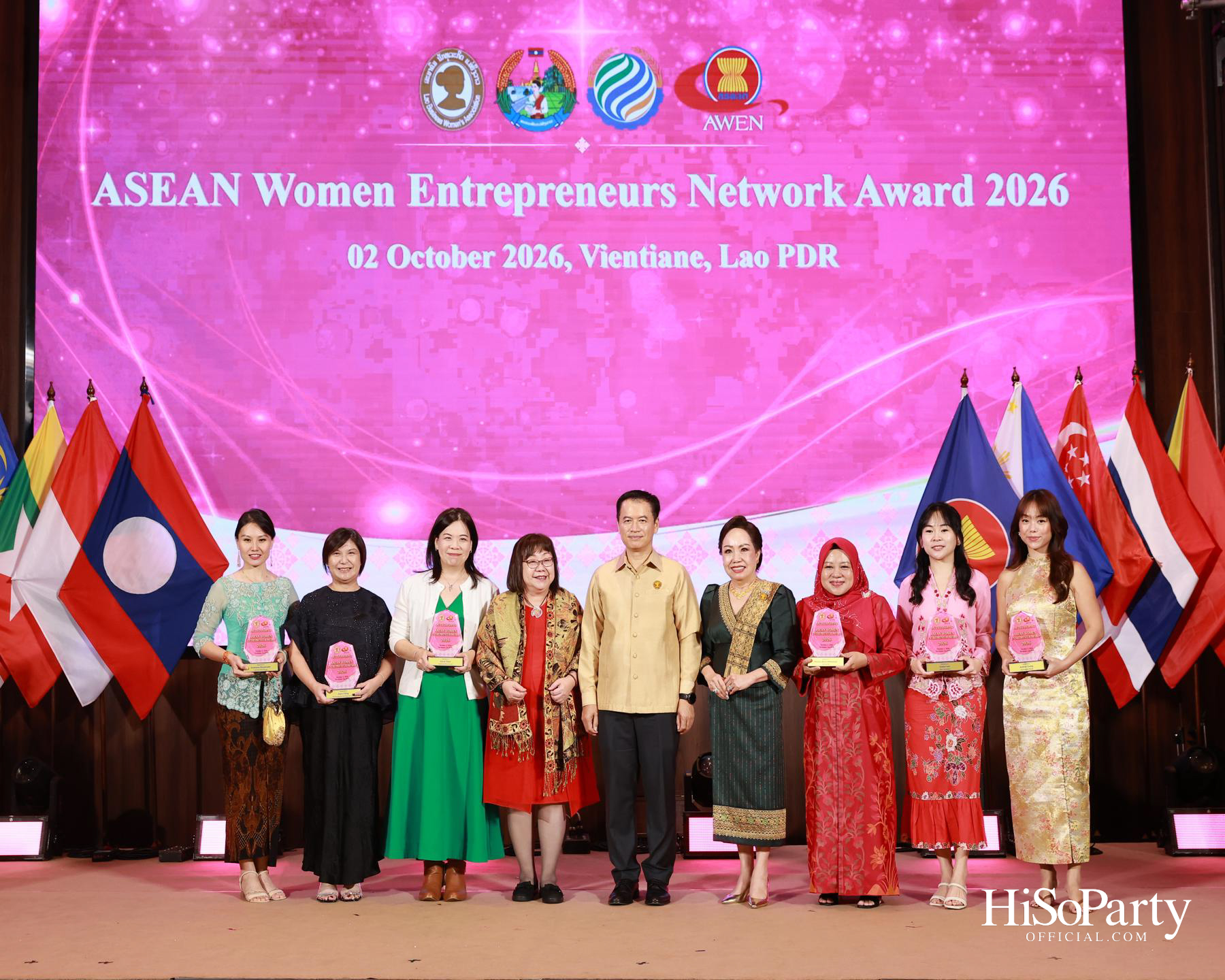 พิธีมอบรางวัล AWEN Award 2026 ยกย่องผู้ประกอบการหญิงแห่งอาเซียน