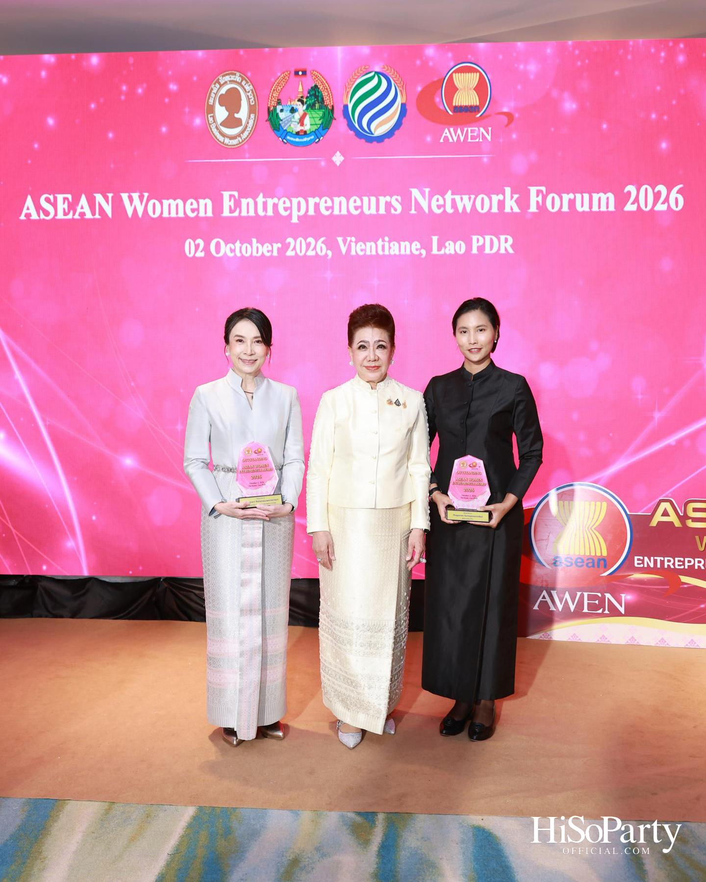 พิธีมอบรางวัล AWEN Award 2026 ยกย่องผู้ประกอบการหญิงแห่งอาเซียน
