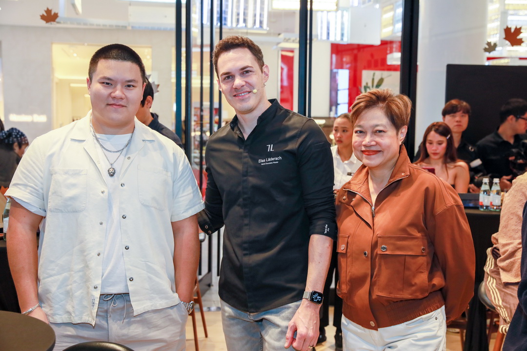 เอ็ม ดิสทริค ต้อนรับ Elias Läderach ถ่ายทอดศาสตร์ช็อกโกแลตสวิส พร้อมเปิดตัว ‘Thai Milk Tea Praline’ รสชาติพิเศษเฉพาะประเทศไทย