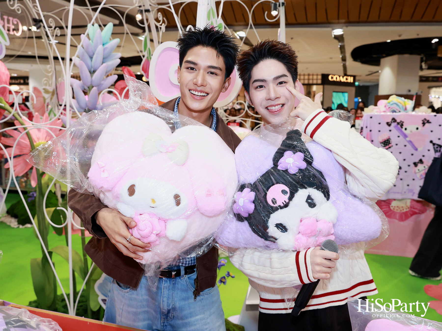 CENTRAL SANRIO CHARACTERS FAIR 2026 เปิดโลกแห่งความน่ารัก พร้อม เน็ต–สิรภพ และ เจเจ–รัชพล ร่วมเติมเต็ม ‘ช่อดอกไม้แห่งความสุข’