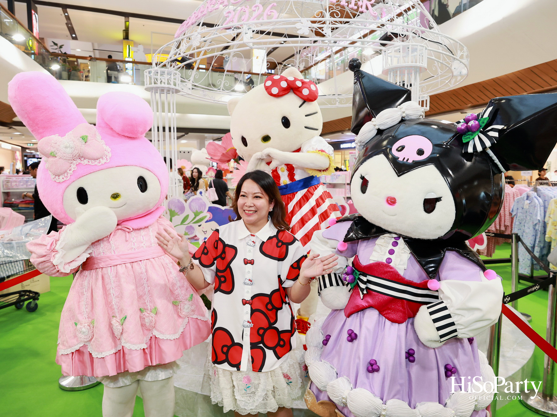 CENTRAL SANRIO CHARACTERS FAIR 2026 เปิดโลกแห่งความน่ารัก พร้อม เน็ต–สิรภพ และ เจเจ–รัชพล ร่วมเติมเต็ม ‘ช่อดอกไม้แห่งความสุข’