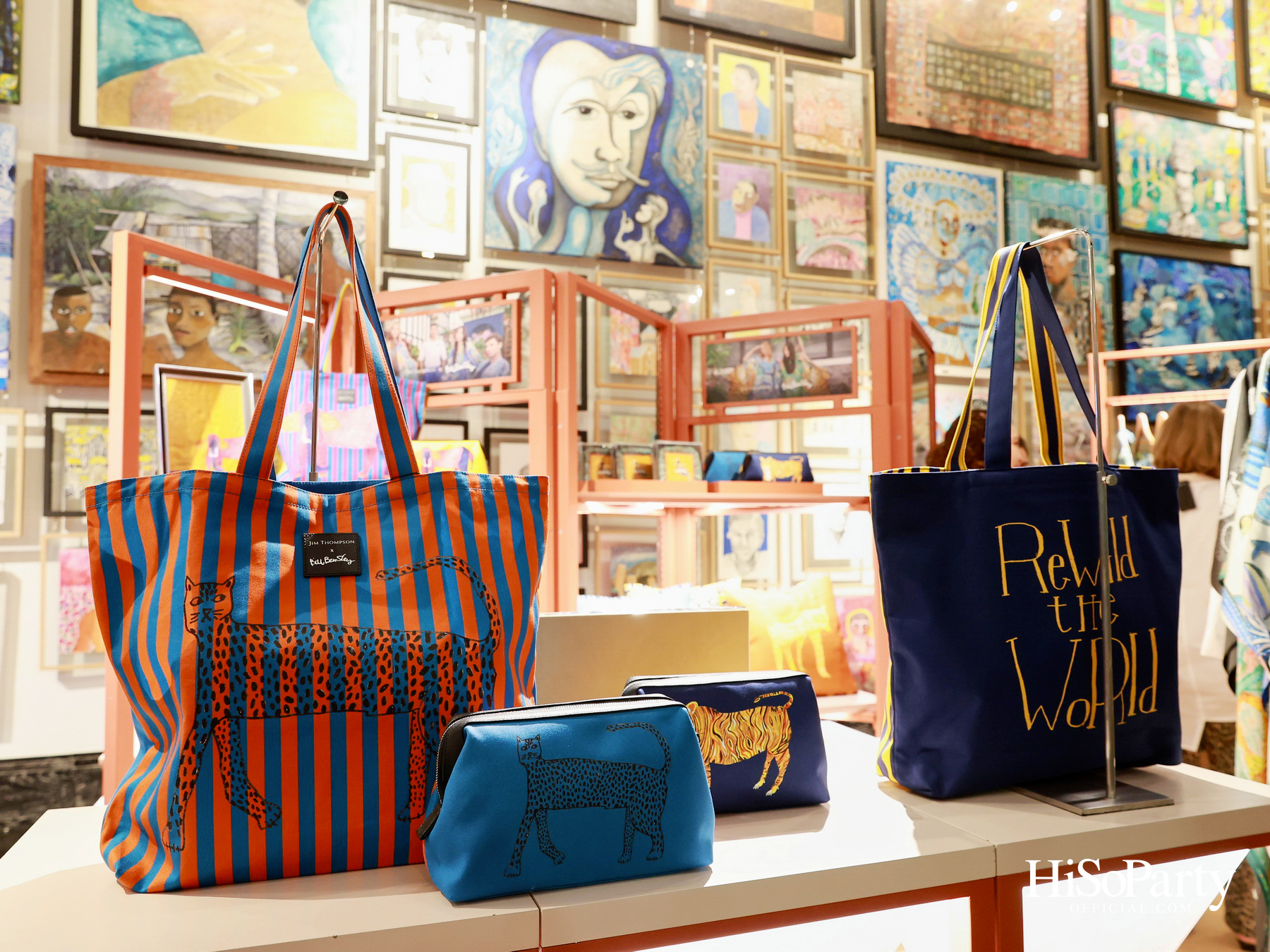 Jim Thompson x Bill Bensley เปิดตัว ‘Wild’ คอลเลกชันสุดพิเศษที่ถ่ายทอดสีสันและจินตนาการแห่งผืนป่า