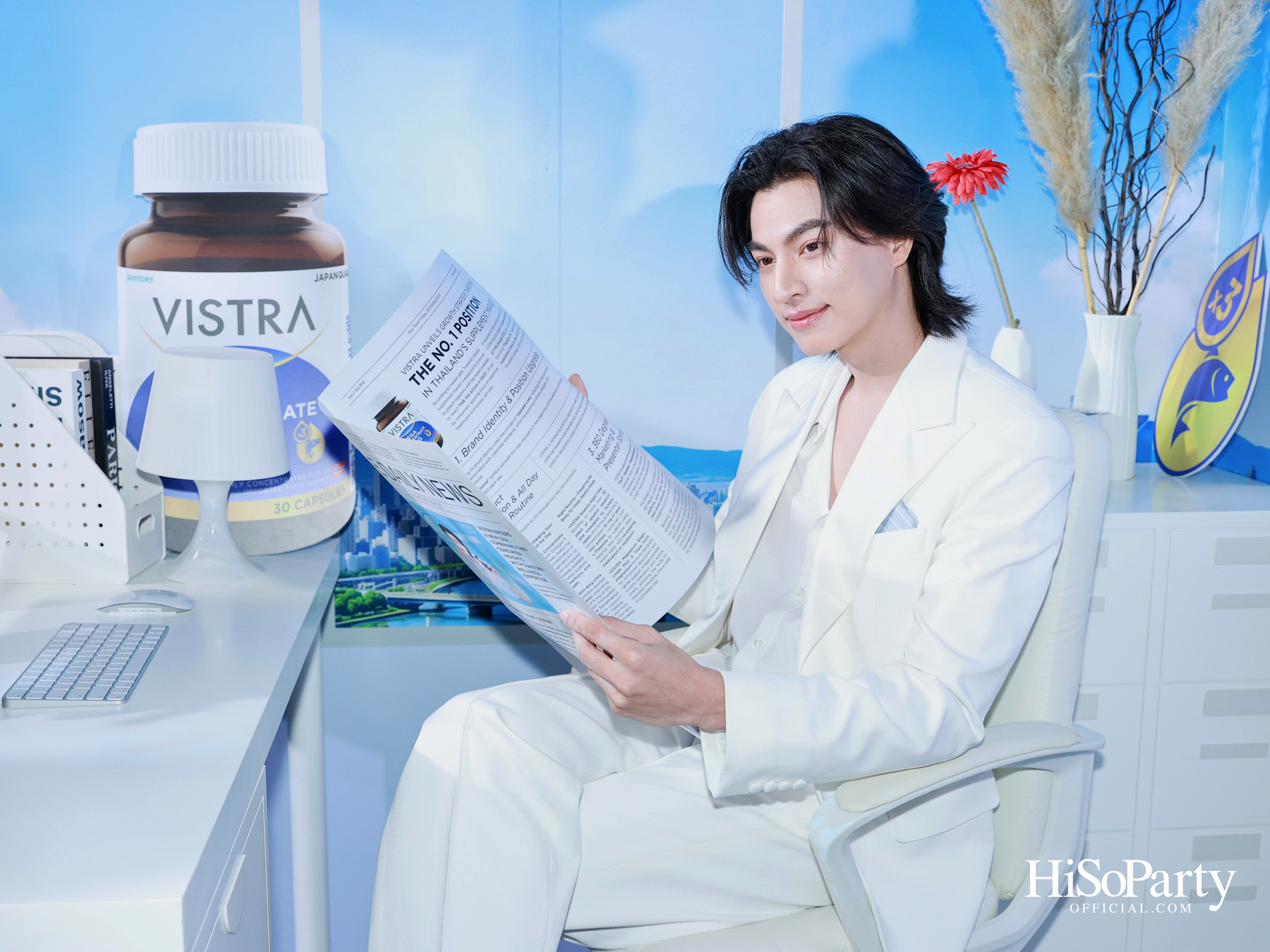 VISTRA เผยภาพลักษณ์ใหม่ พร้อมเปิดตัว กลัฟ–คณาวุฒิ ในฐานะแบรนด์พรีเซนเตอร์ ในงาน ‘The New Era of VISTRA’