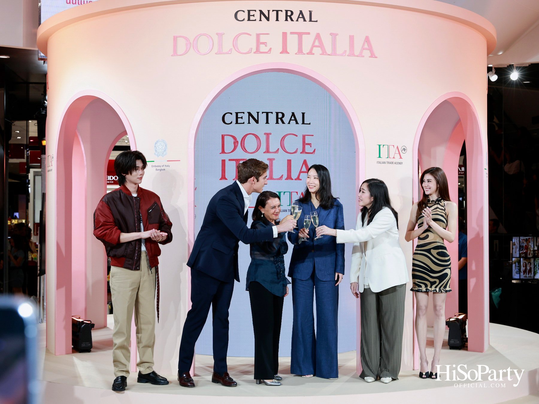 CENTRAL DOLCE ITALIA 2026 ชวนสัมผัสเสน่ห์อิตาเลียน พร้อม ลีน่า–ลลินา และ ดัง–ณัฎฐ์ฐชัย