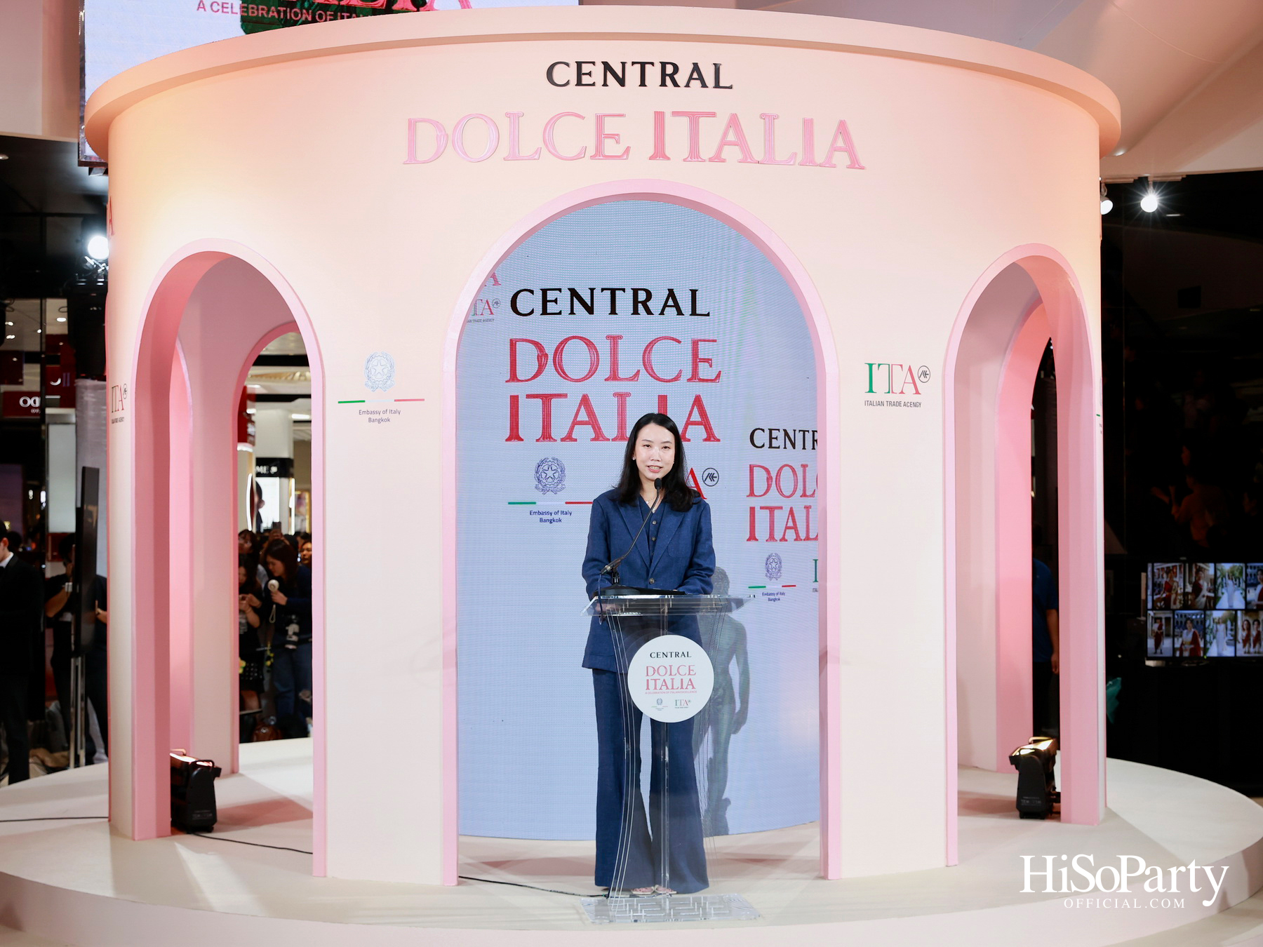 CENTRAL DOLCE ITALIA 2026 ชวนสัมผัสเสน่ห์อิตาเลียน พร้อม ลีน่า–ลลินา และ ดัง–ณัฎฐ์ฐชัย