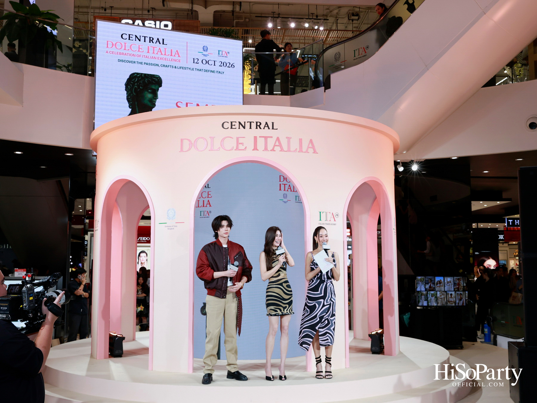 CENTRAL DOLCE ITALIA 2026 ชวนสัมผัสเสน่ห์อิตาเลียน พร้อม ลีน่า–ลลินา และ ดัง–ณัฎฐ์ฐชัย