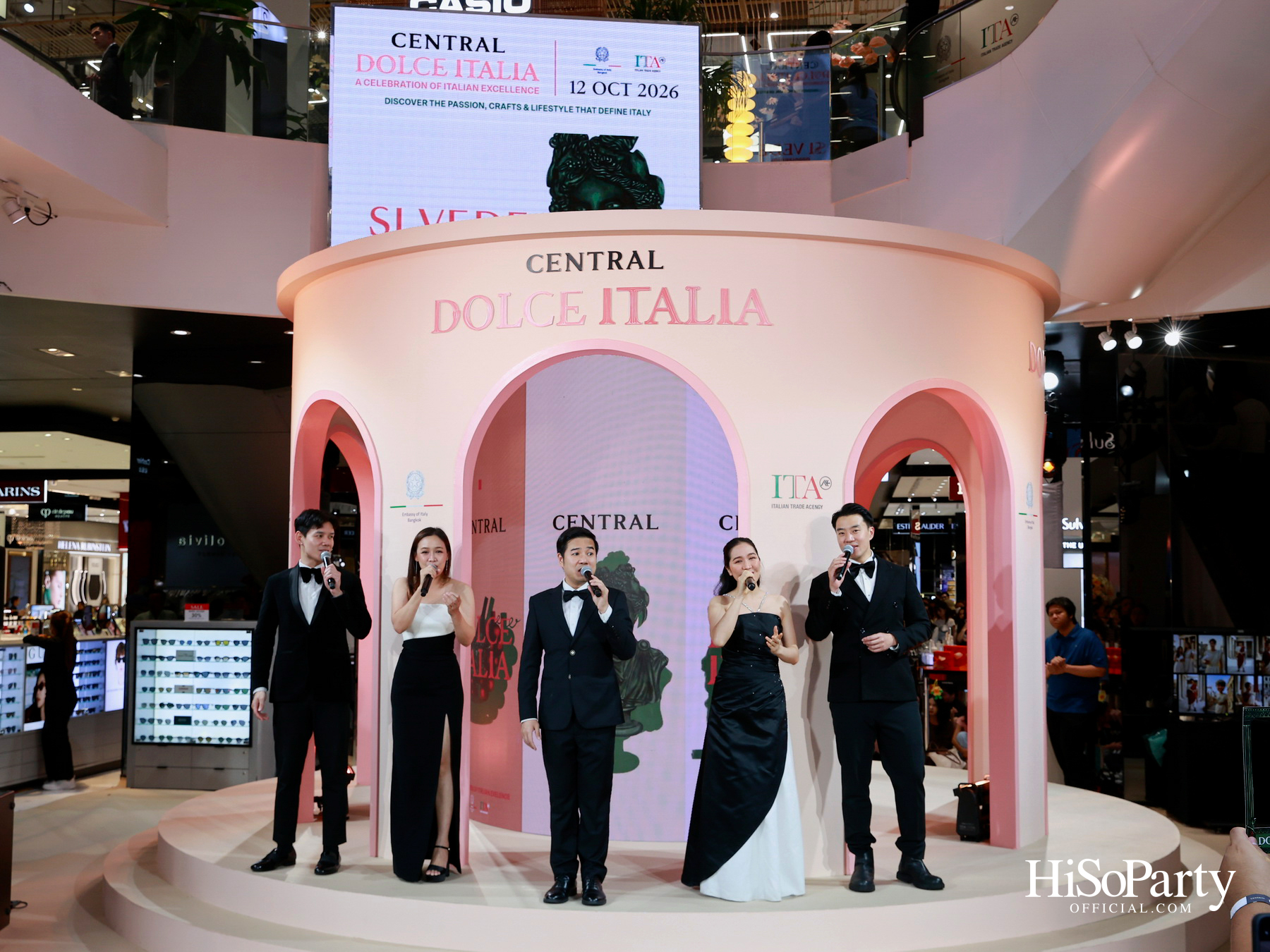 CENTRAL DOLCE ITALIA 2026 ชวนสัมผัสเสน่ห์อิตาเลียน พร้อม ลีน่า–ลลินา และ ดัง–ณัฎฐ์ฐชัย